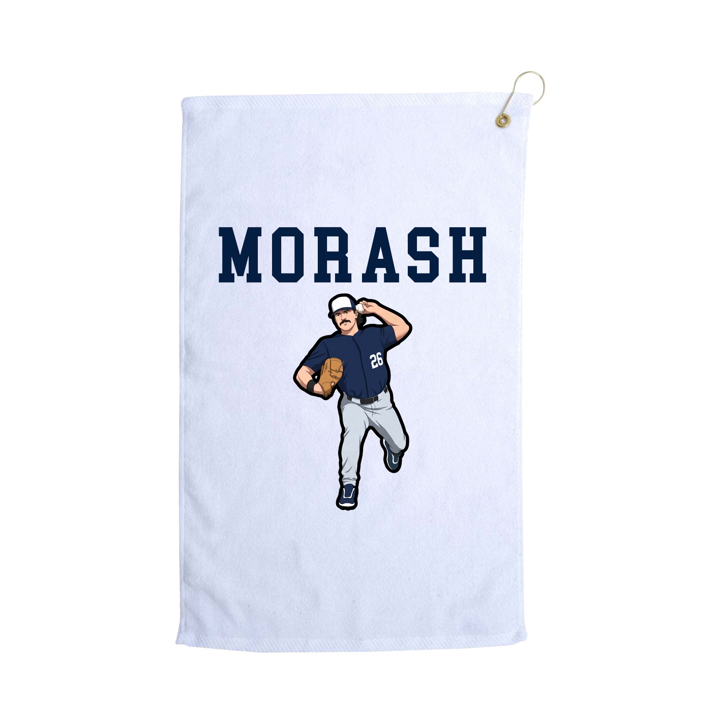 Golf Towel — Shirsey in White