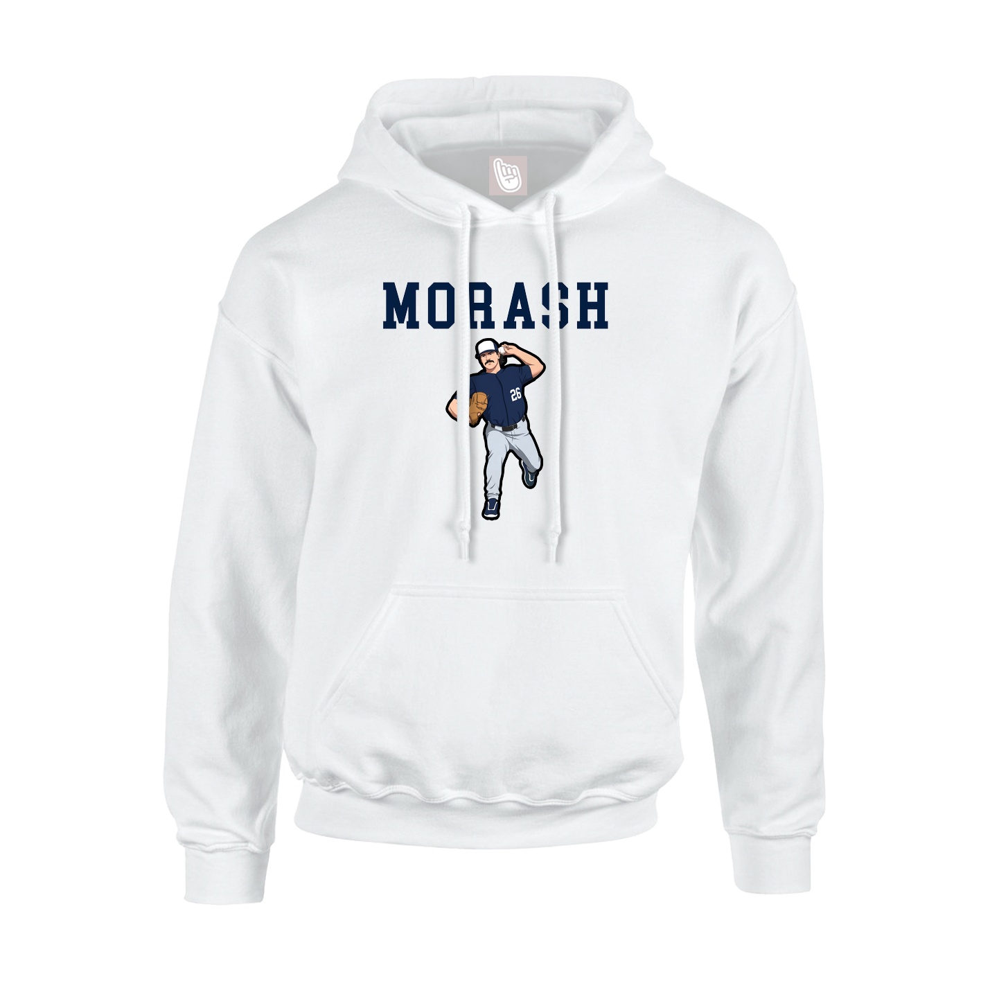 Youth Hoodie — Shirsey in White