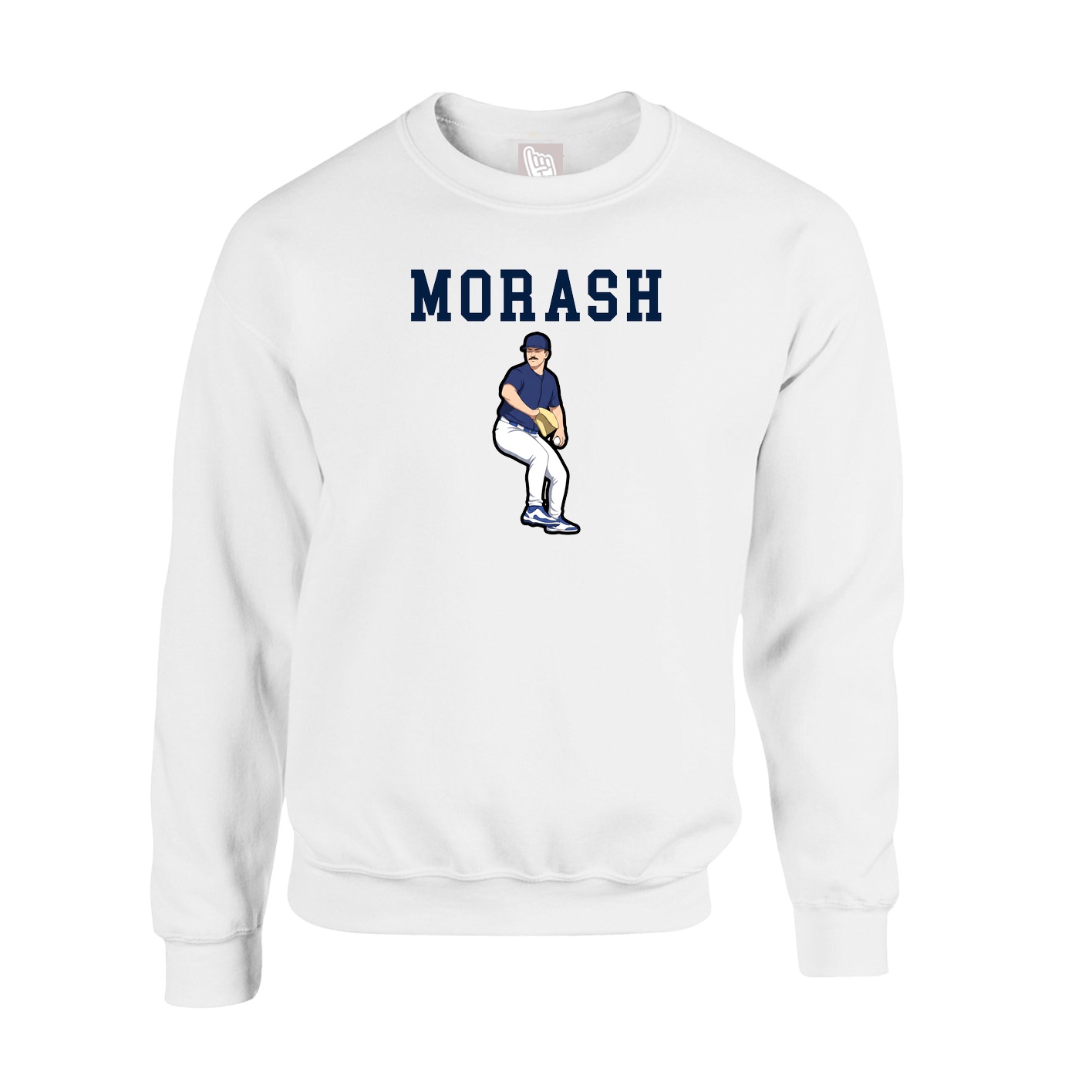 Fleece Crew — Shirsey in White