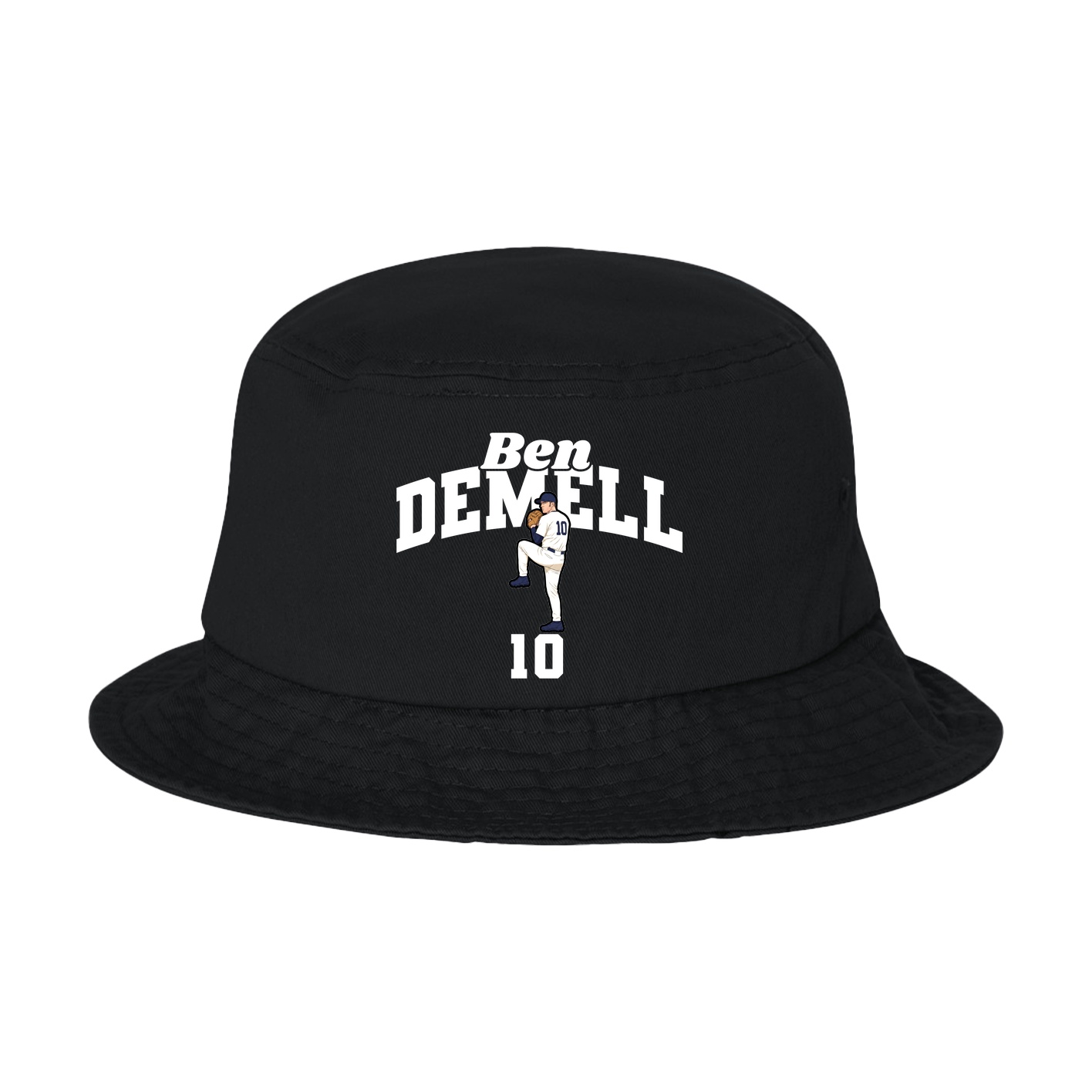 Bucket Cap — Signature Arch in Black