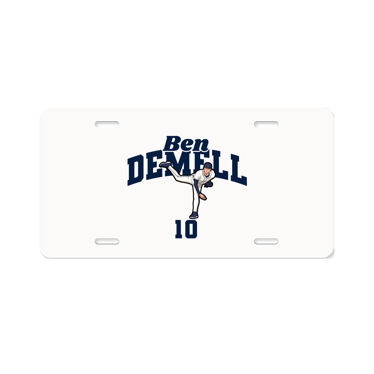 License Plate — Signature Arch in Classic