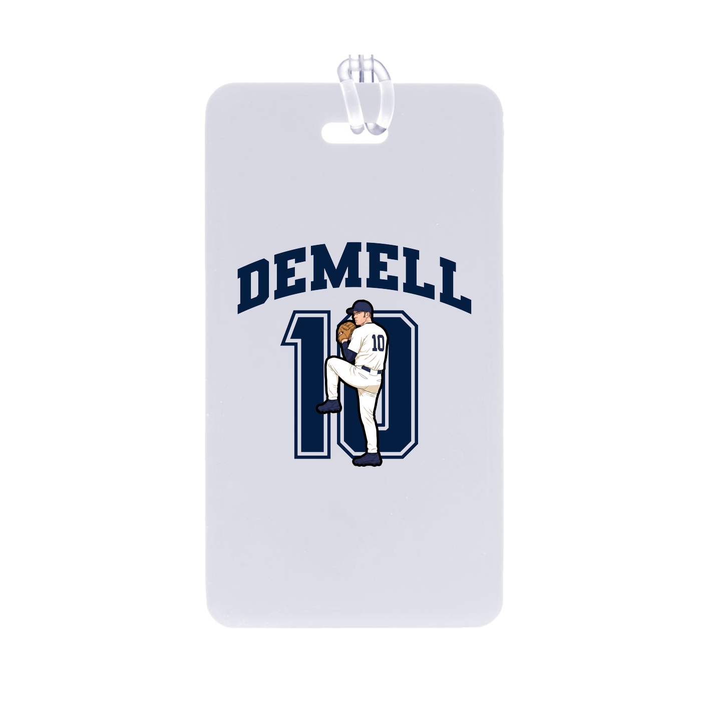 Bag Tag — Number in Classic
