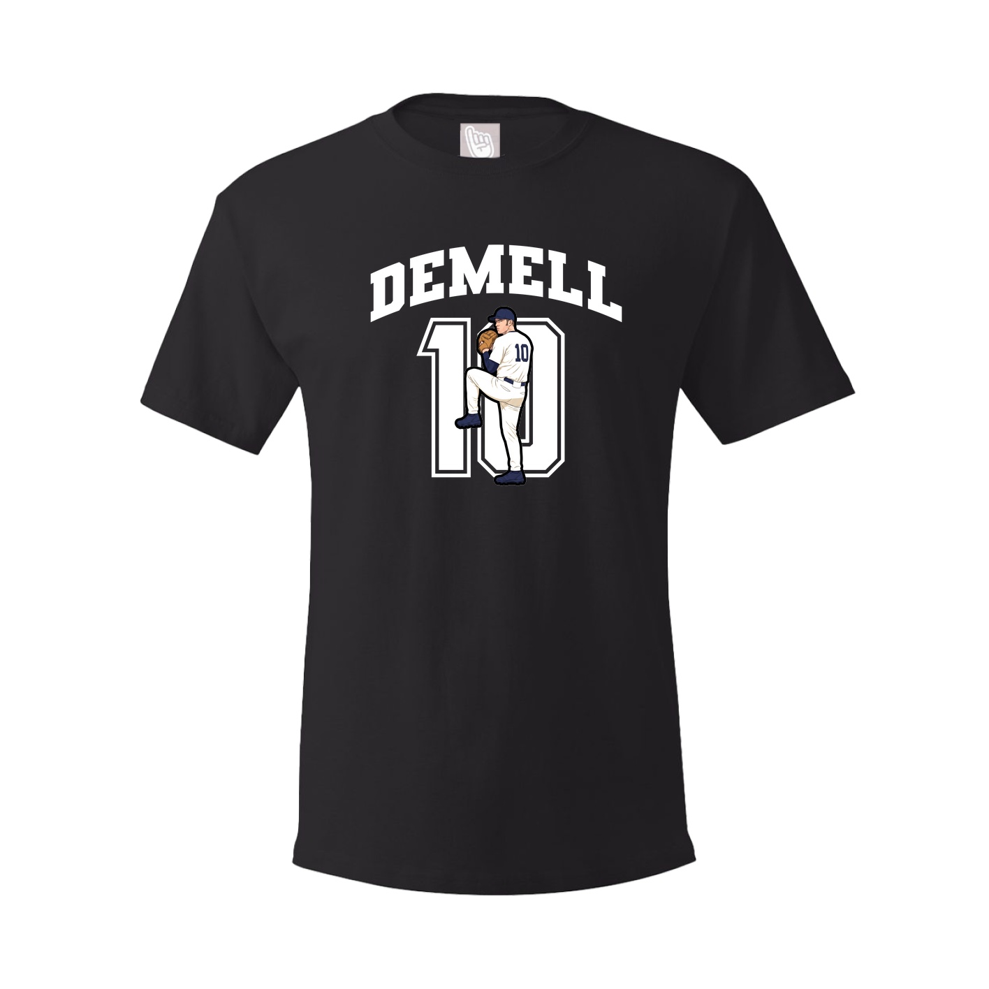 Youth Tee — Number in Black