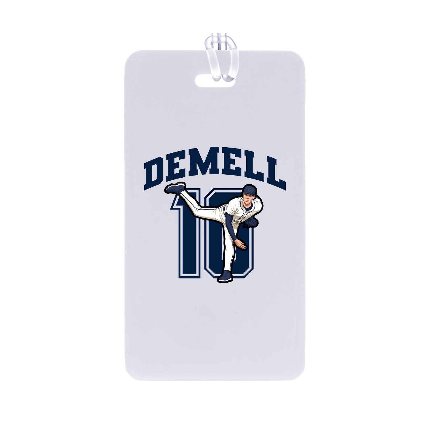 Bag Tag — Number in Classic