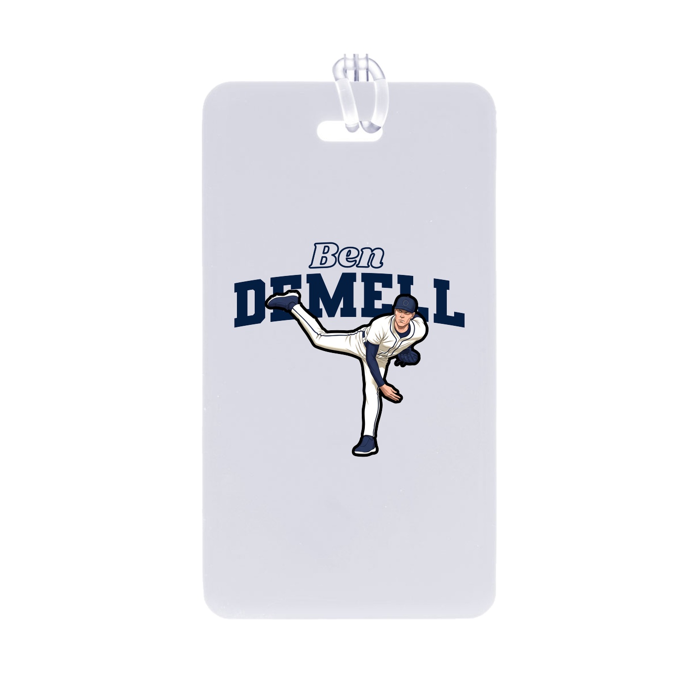 Bag Tag — Name Arch in Classic