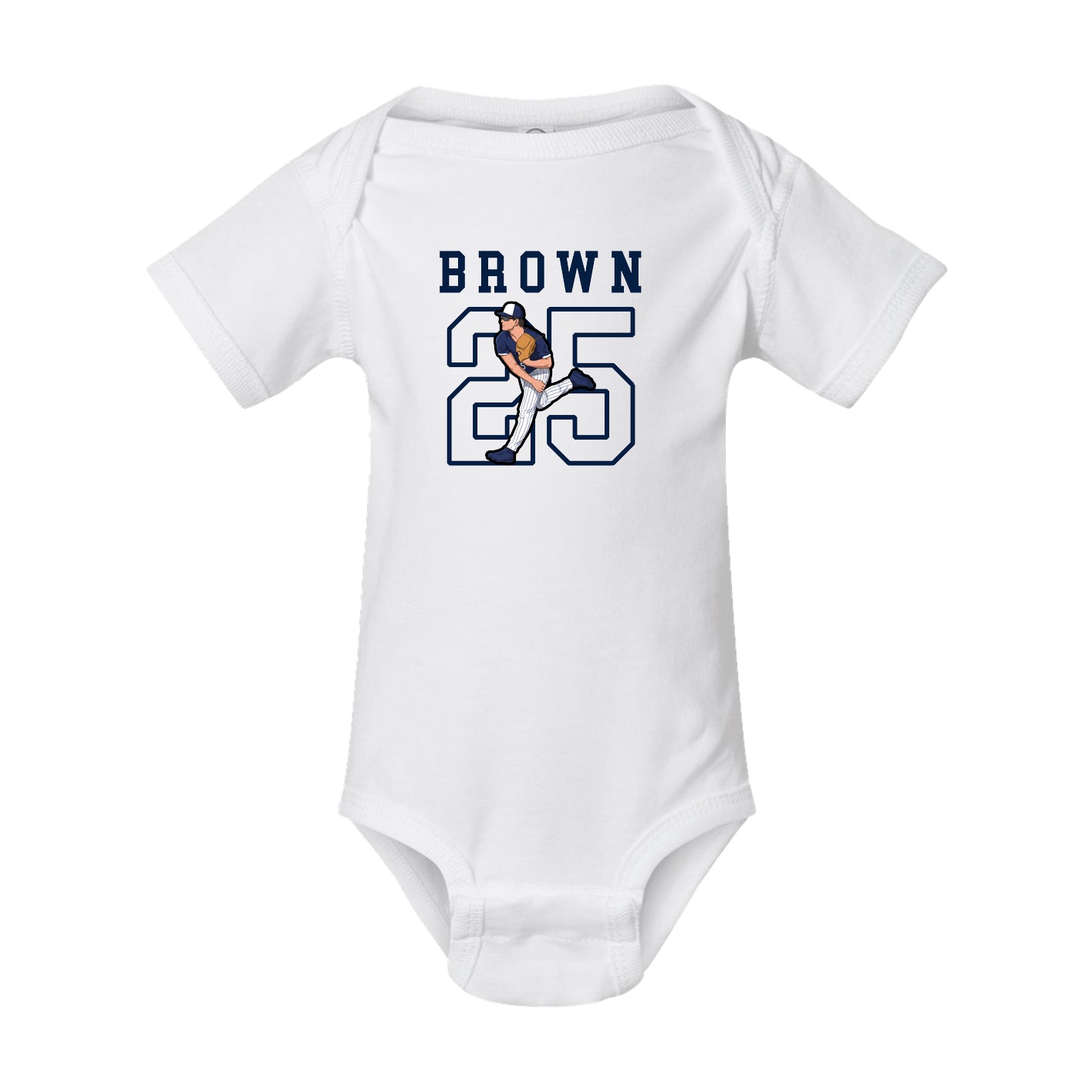 Baby Onesie — Shirsey in White