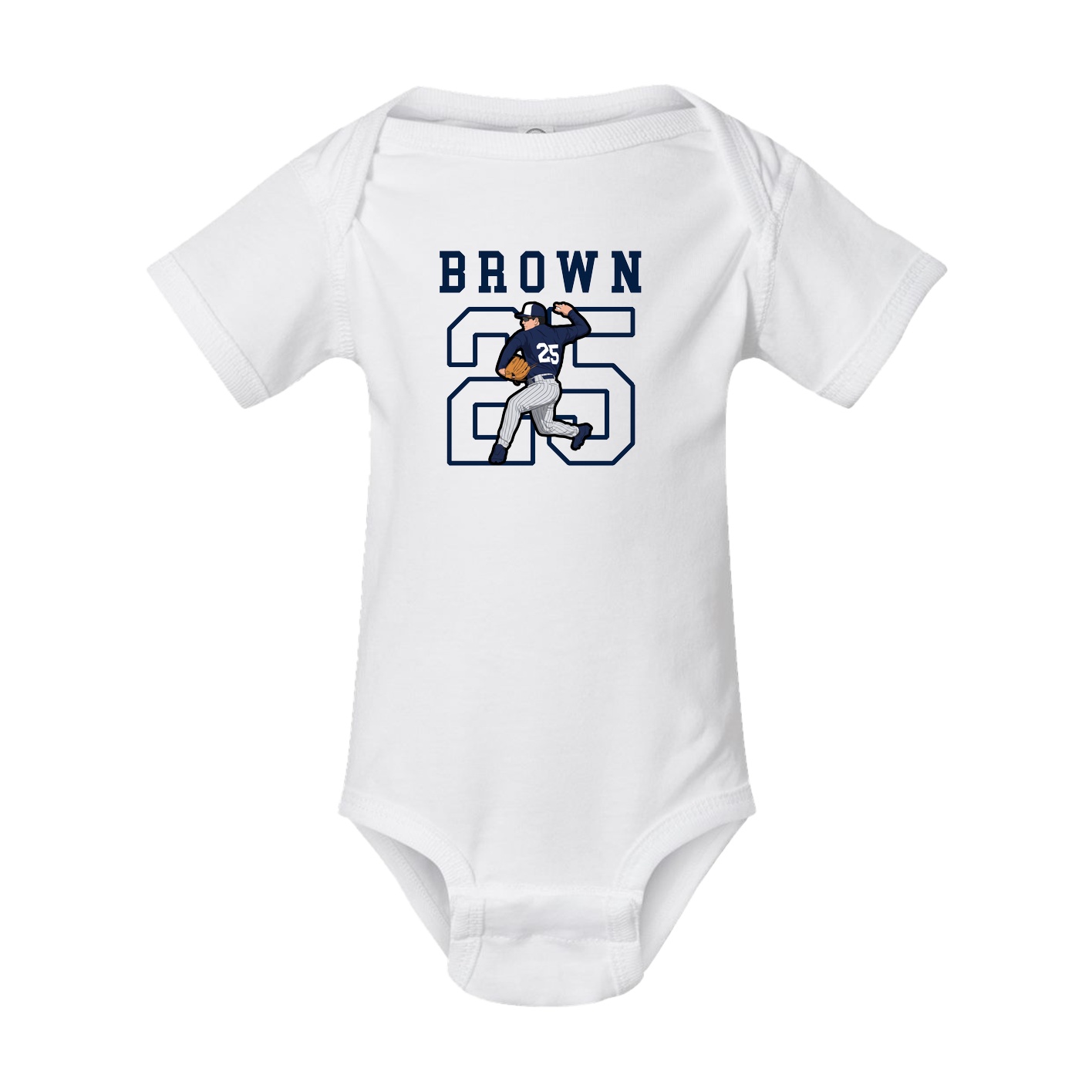 Baby Onesie — Shirsey in White