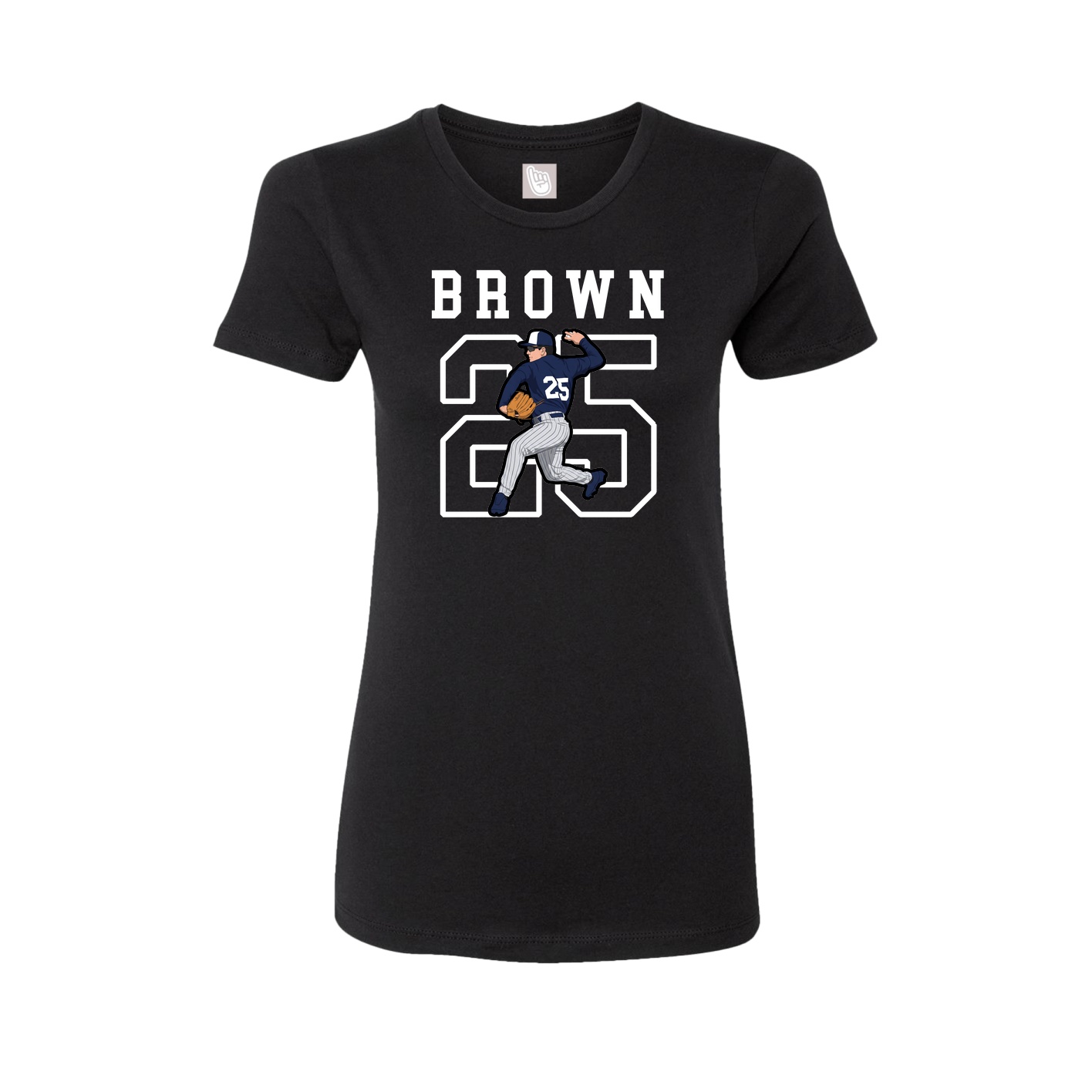Fitted Women's Tee — Shirsey in Black