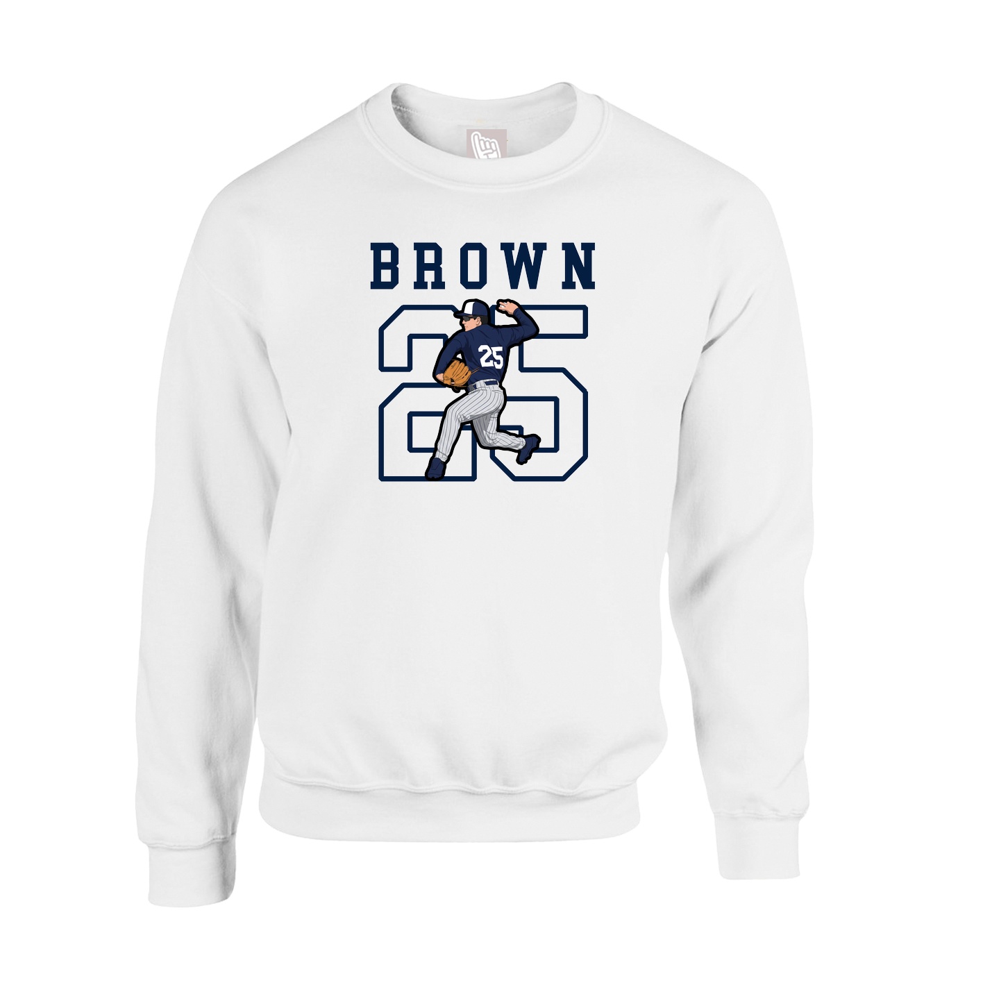 Fleece Crew — Shirsey in White