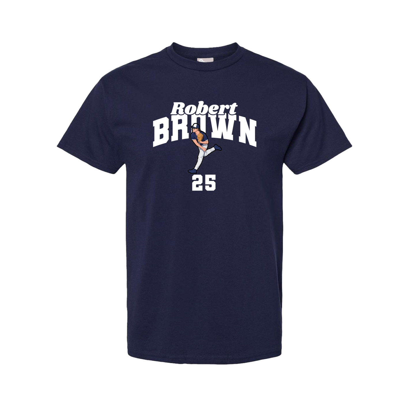 Youth Tee — Signature Arch in Navy