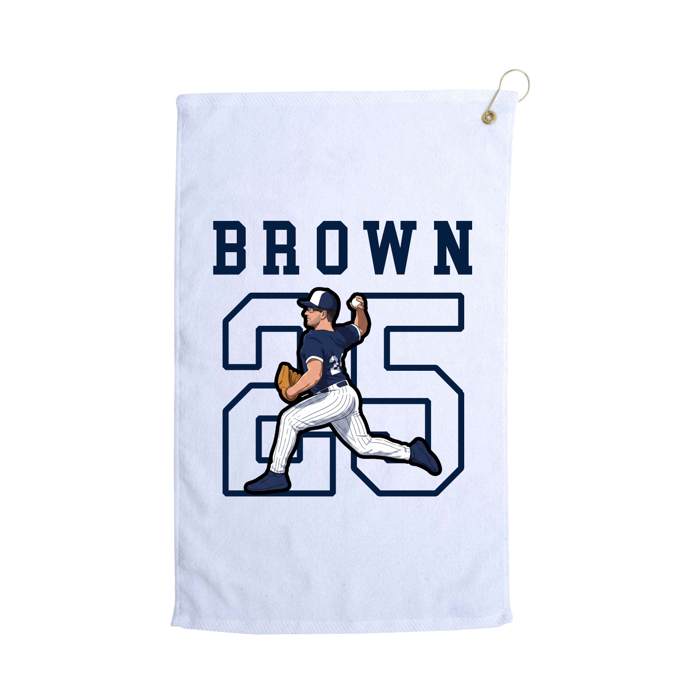 Golf Towel — Shirsey in White