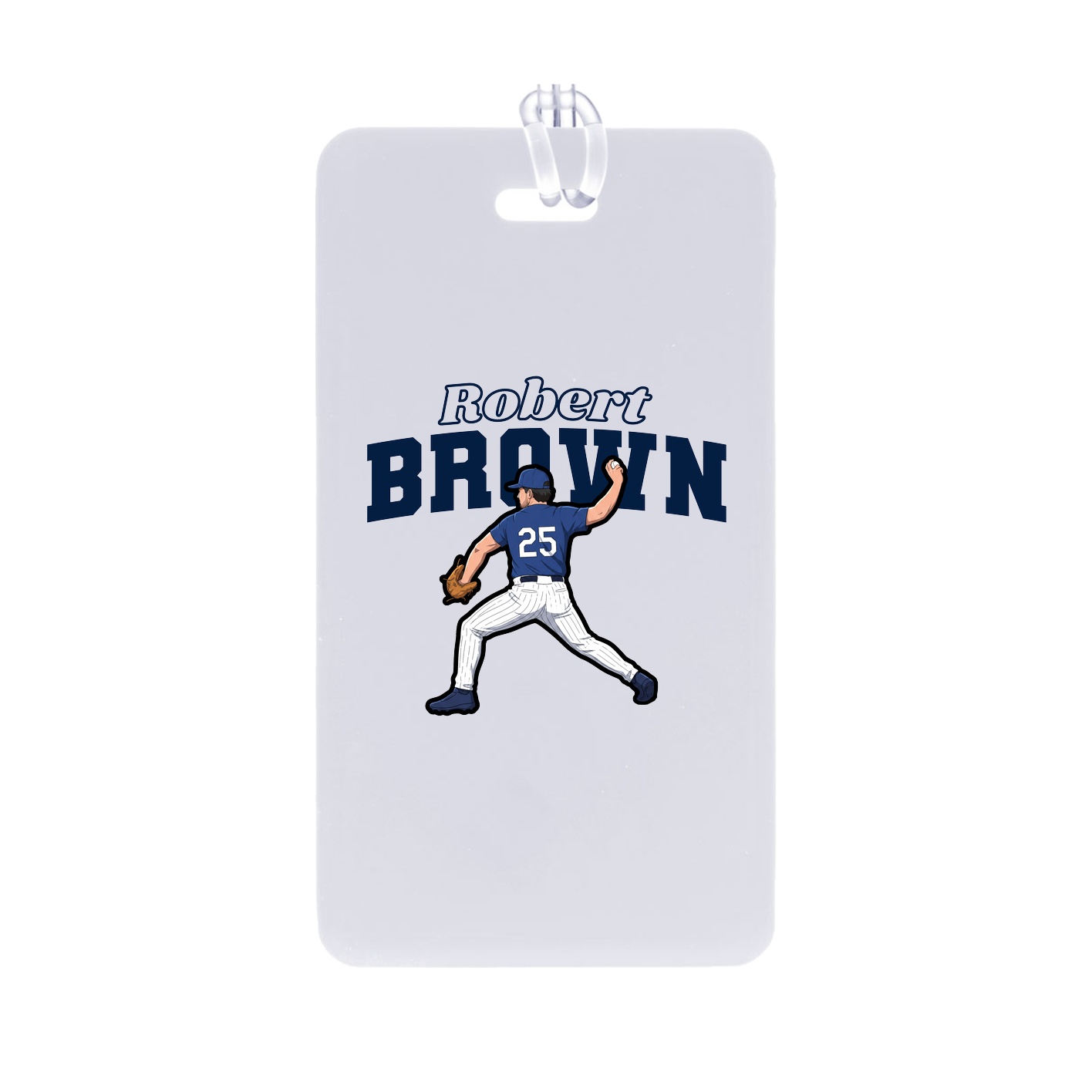 Bag Tag — Name Arch in Classic