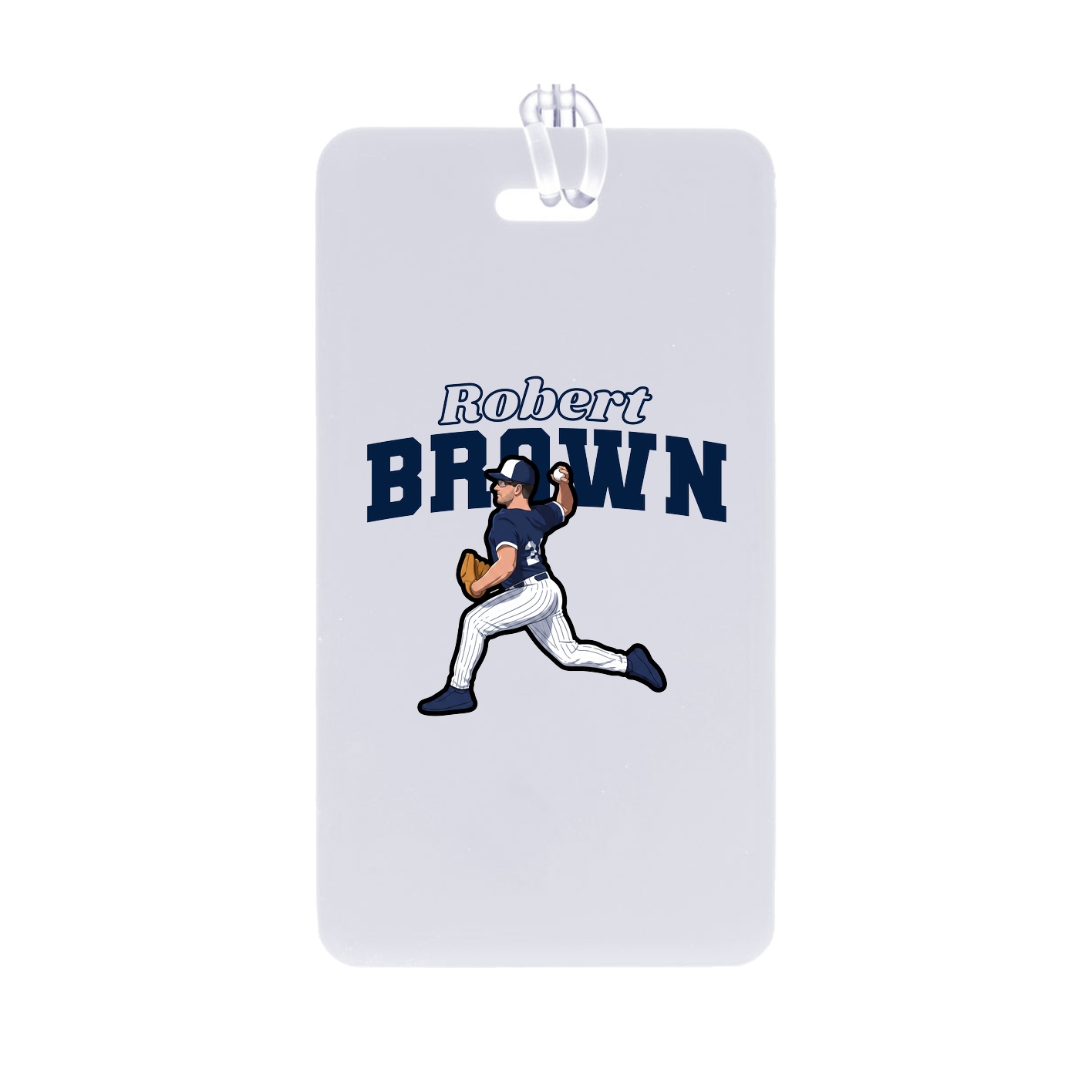 Bag Tag — Name Arch in Classic