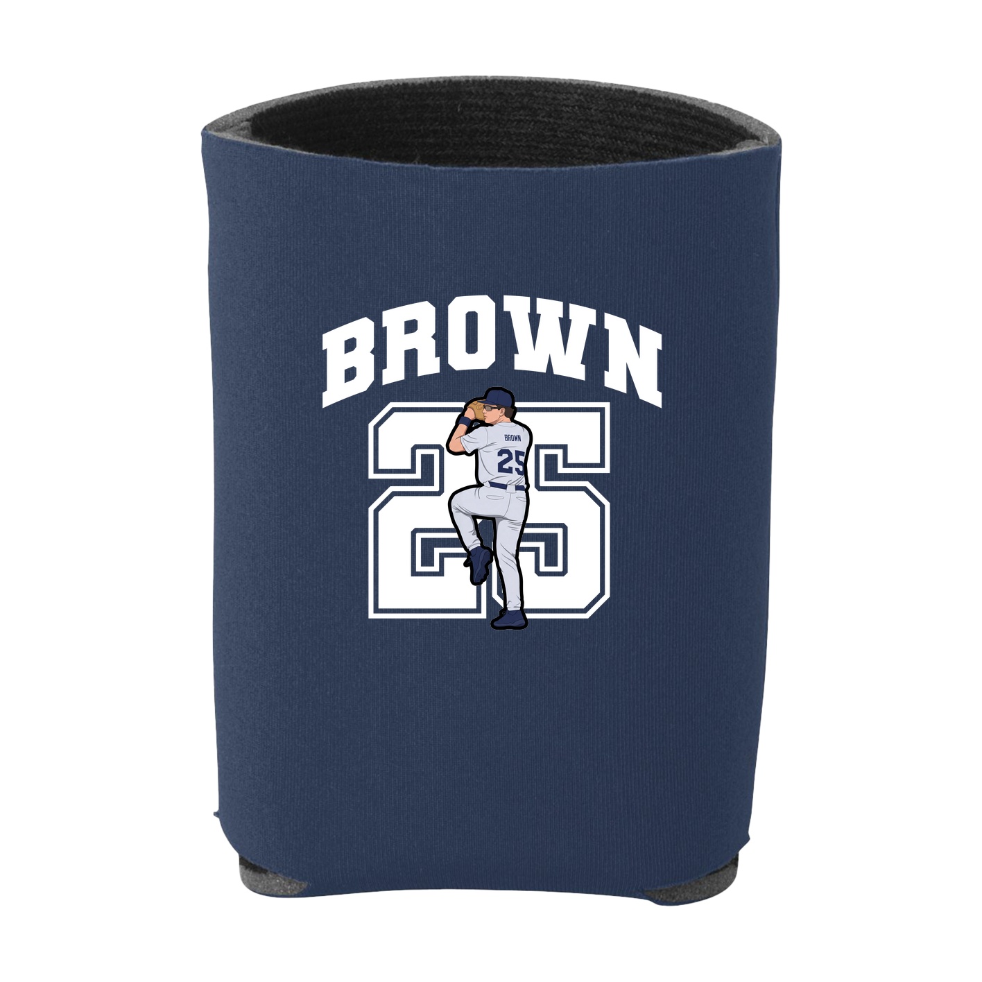 Can Holder — Number in Navy