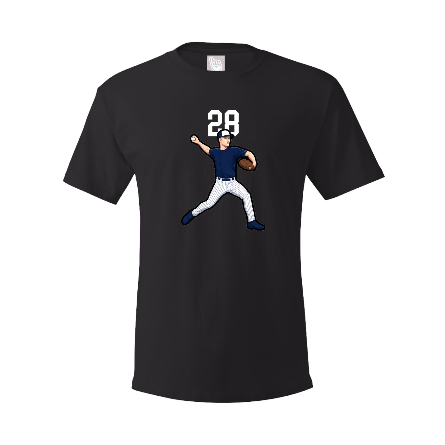 Tee — Number Top in Black