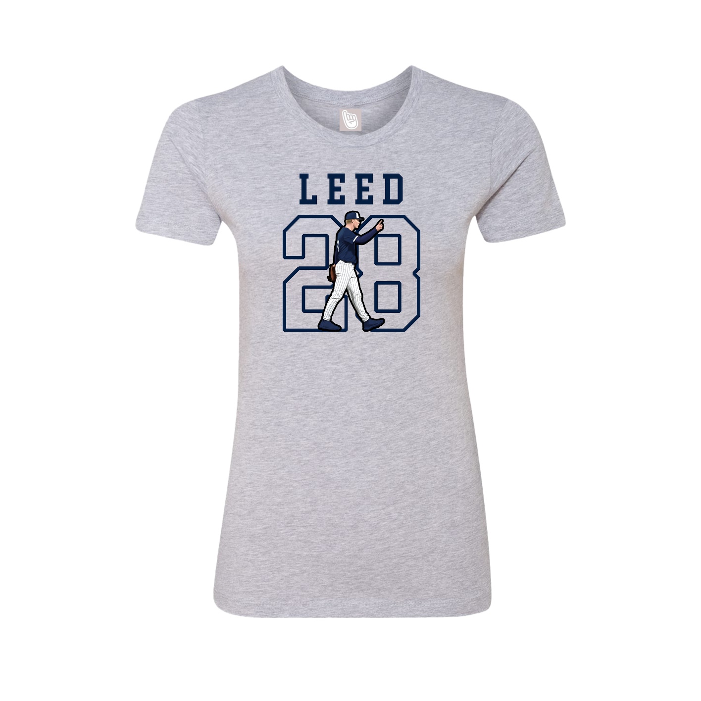 Fitted Women's Tee — Shirsey in Grey