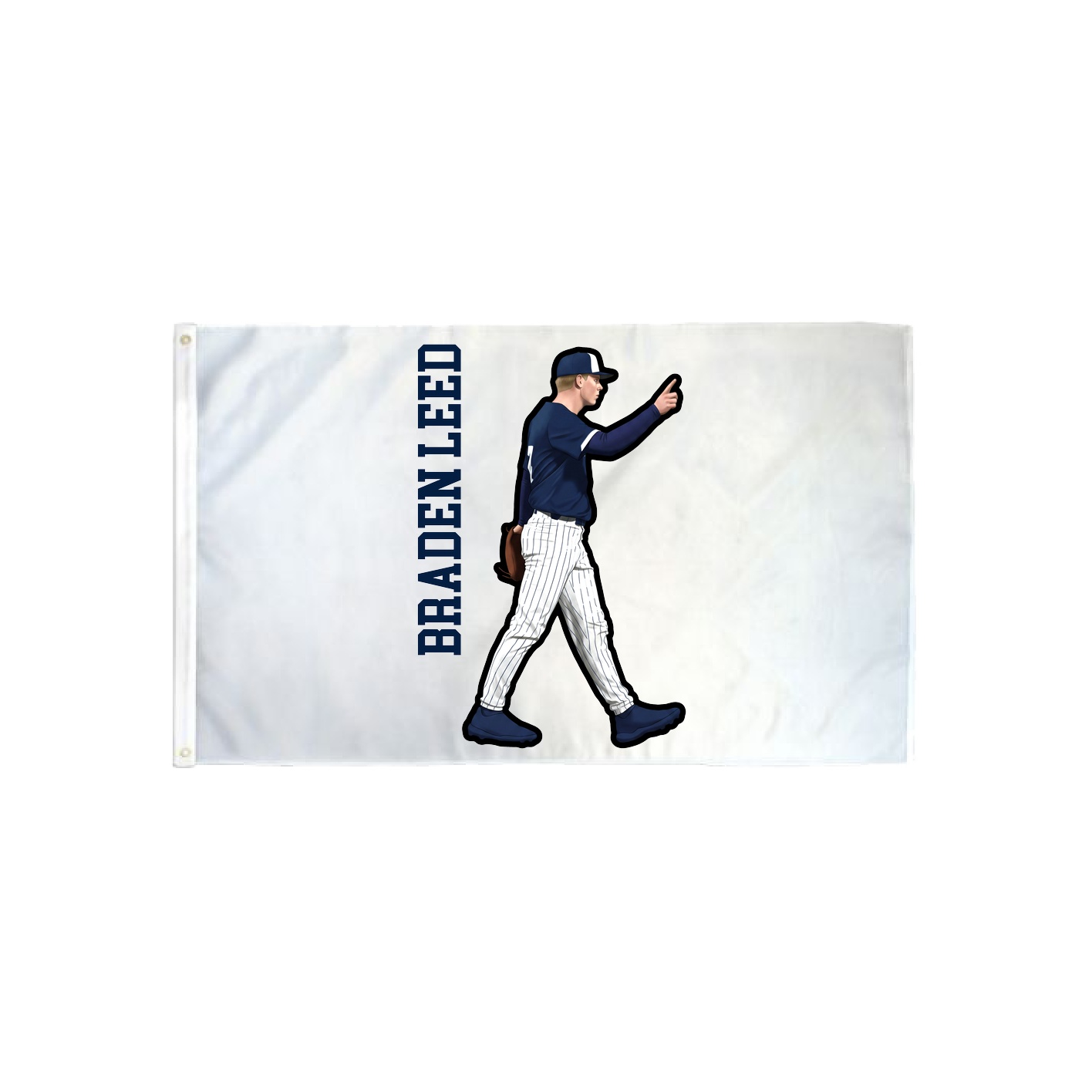 3x5 Flag — Name Vertical in Classic