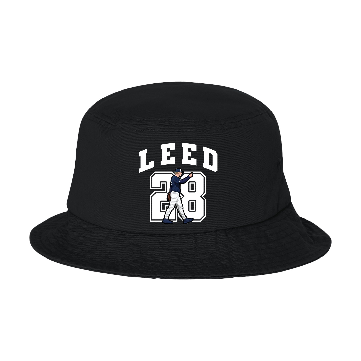 Bucket Cap — Number in Black