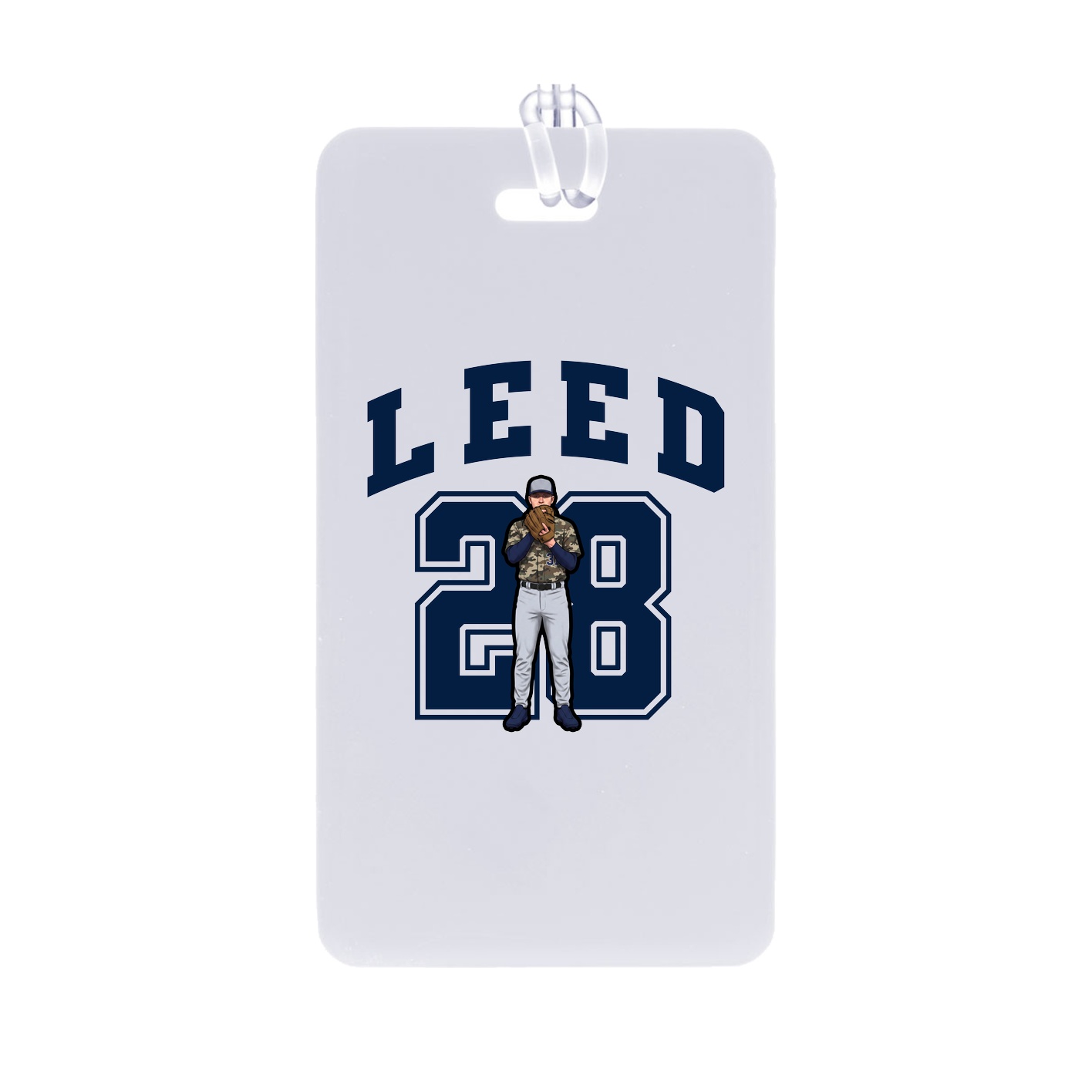 Bag Tag — Number in Classic