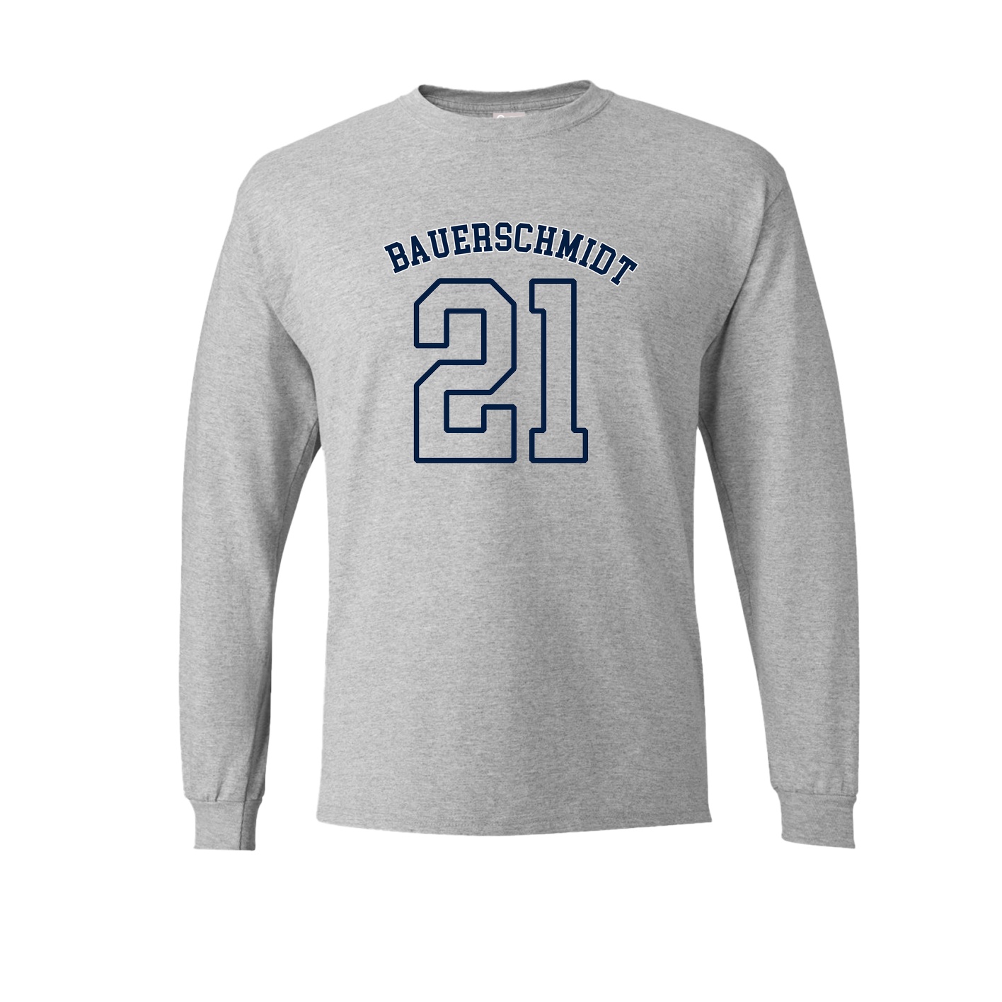 Long Sleeve Tee — Shirsey Arch in Grey