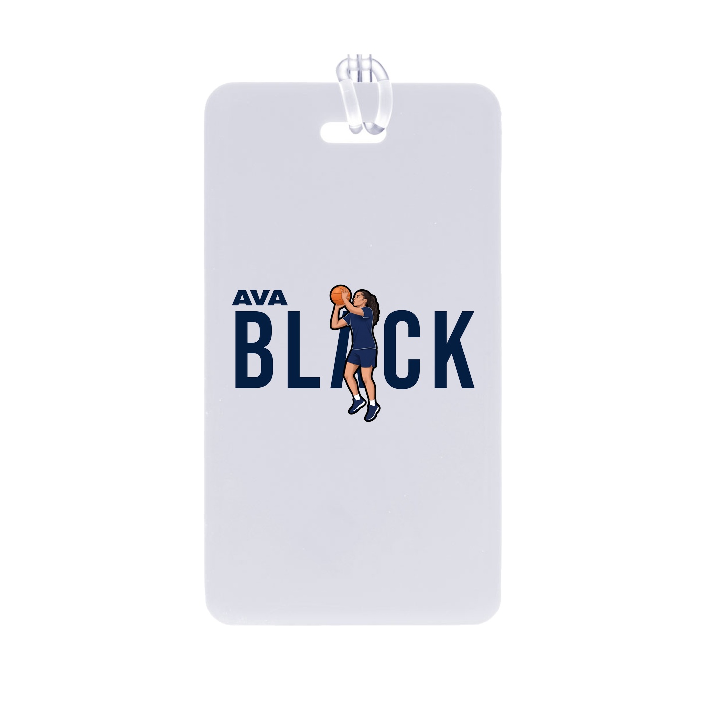 Bag Tag — Player Name in Classic