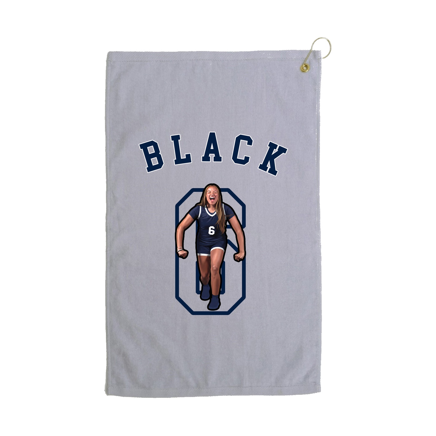 Golf Towel — Shirsey Arch in Grey