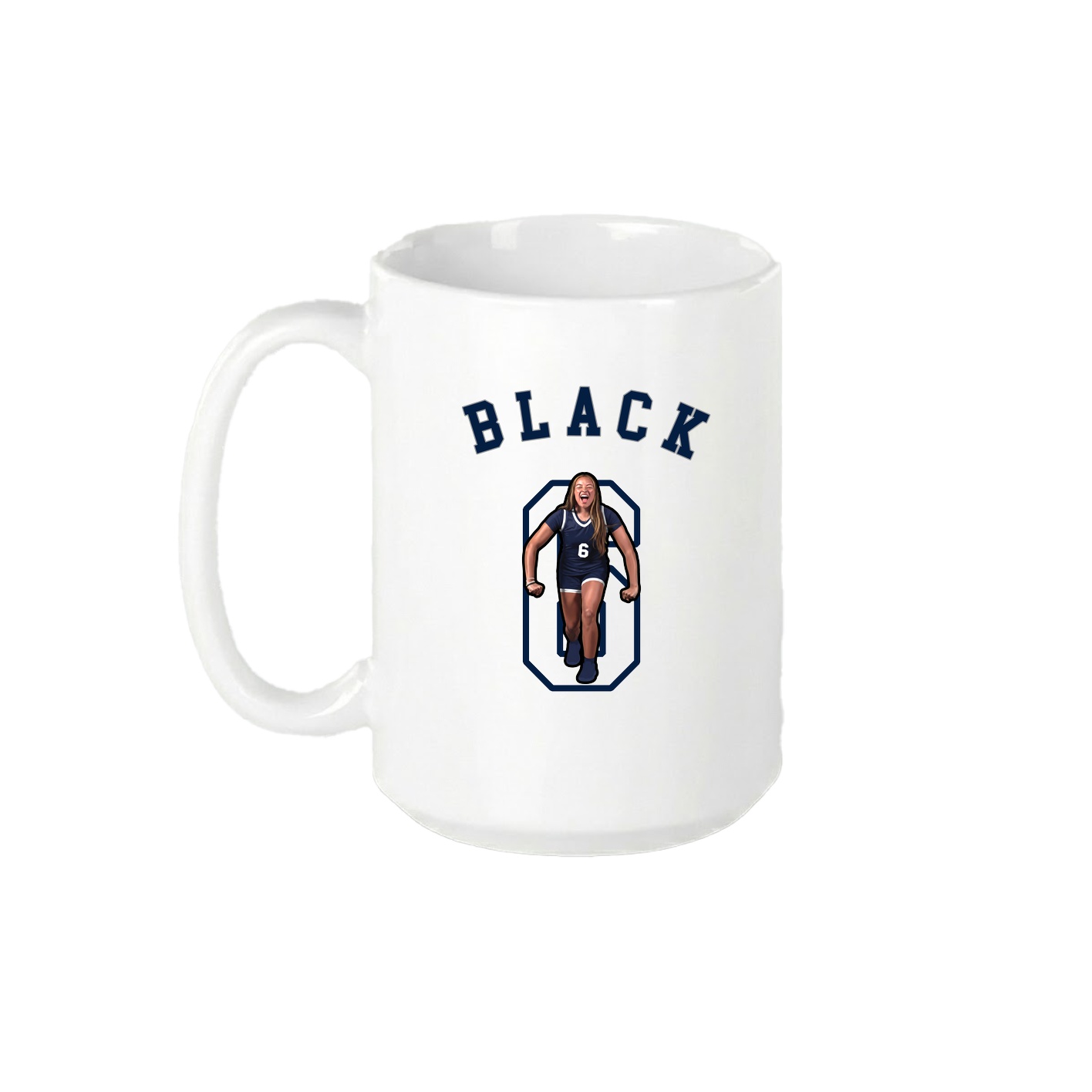 15oz Coffee Mug — Shirsey Arch in White