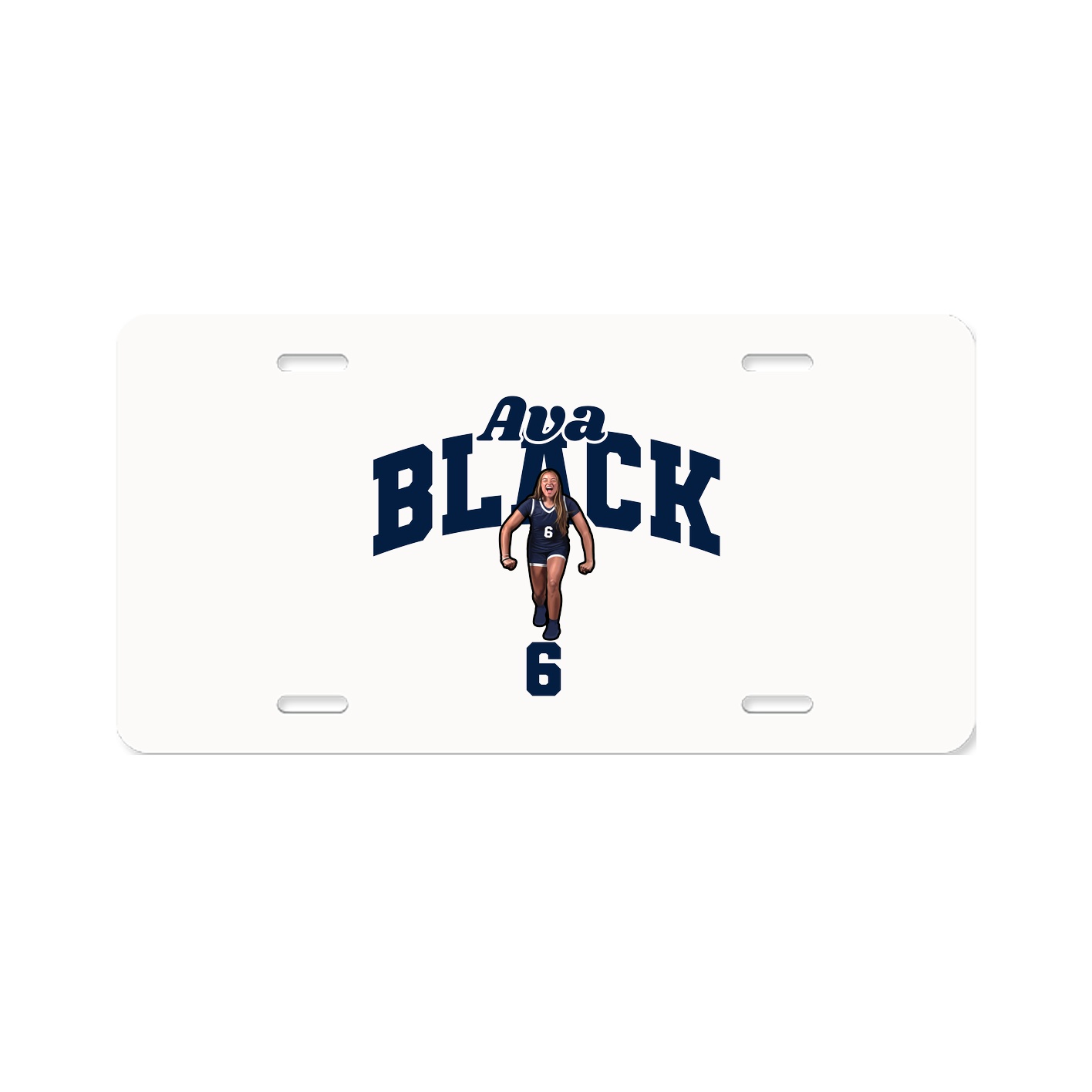 License Plate — Signature Arch in Classic
