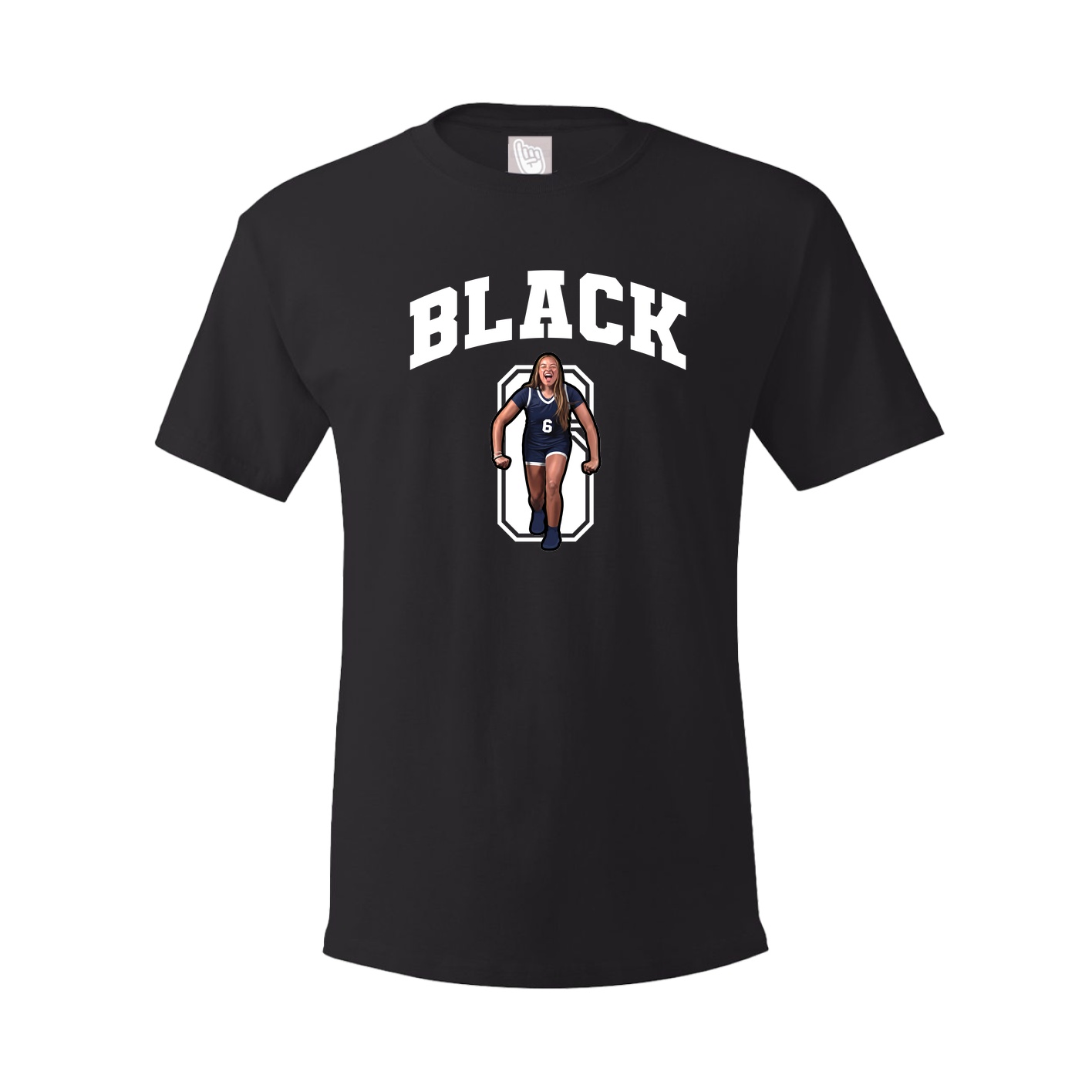 Tee — Number in Black