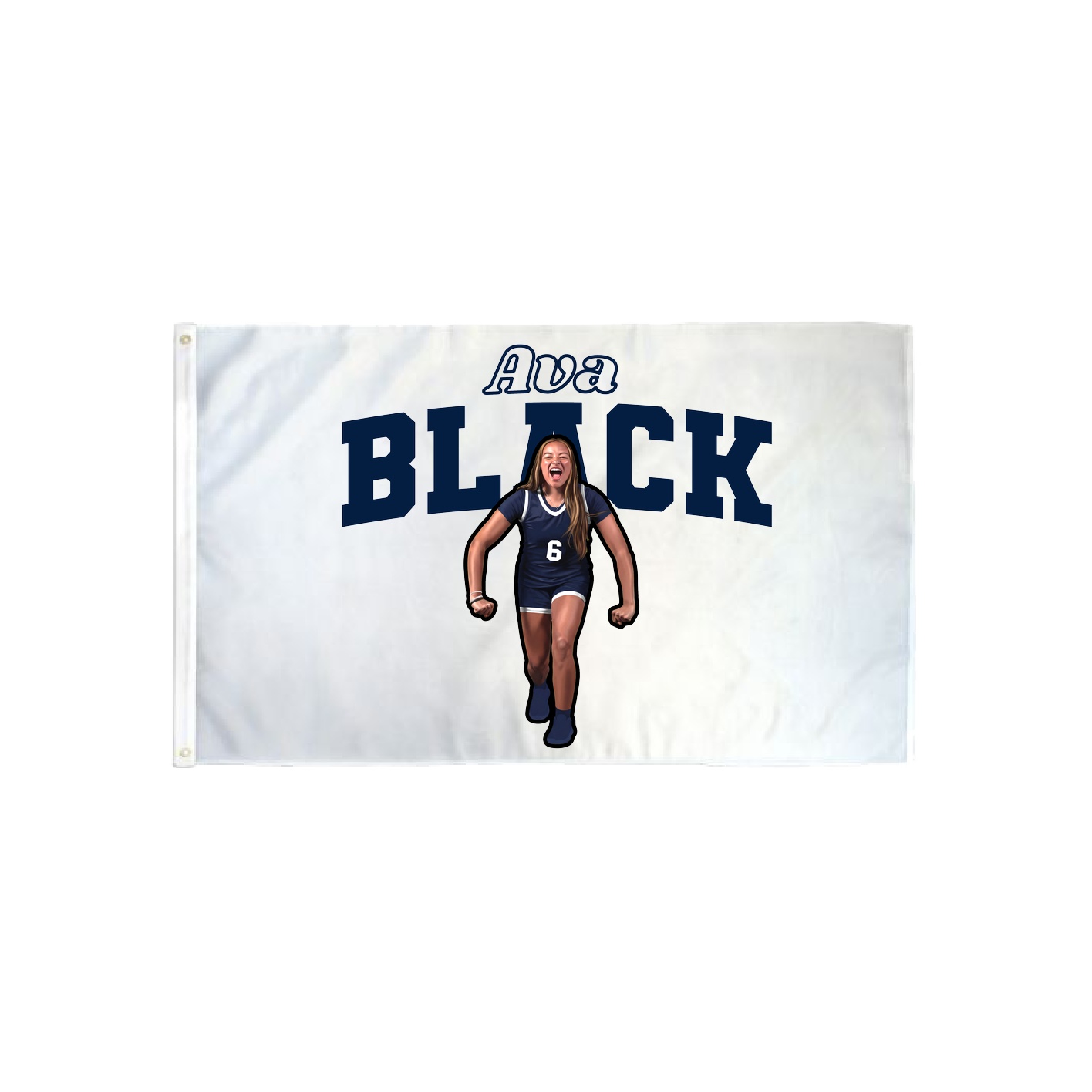3x5 Flag — Name Arch in Classic
