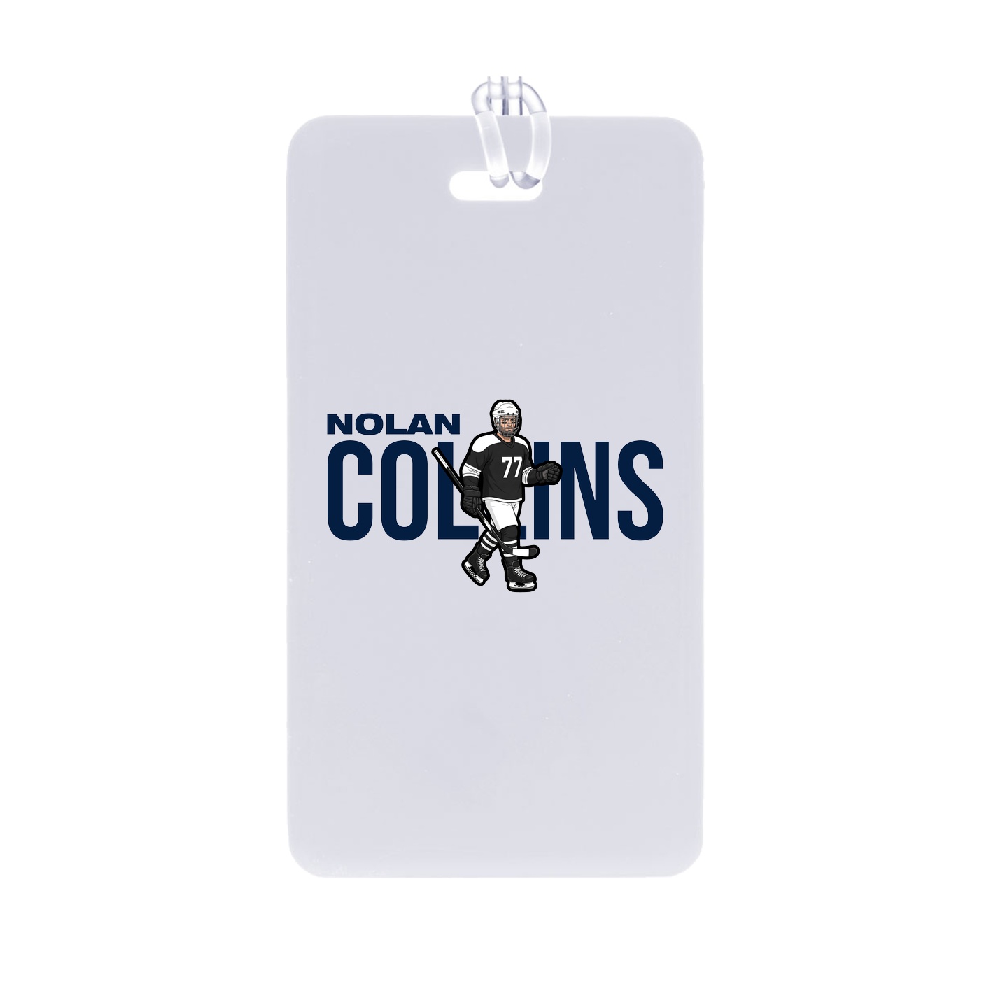 Bag Tag — Player Name in Classic