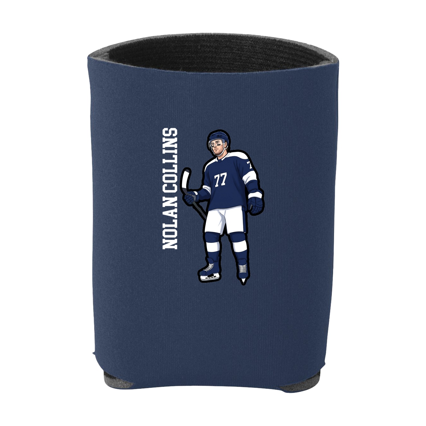 Can Holder — Name Vertical in Navy