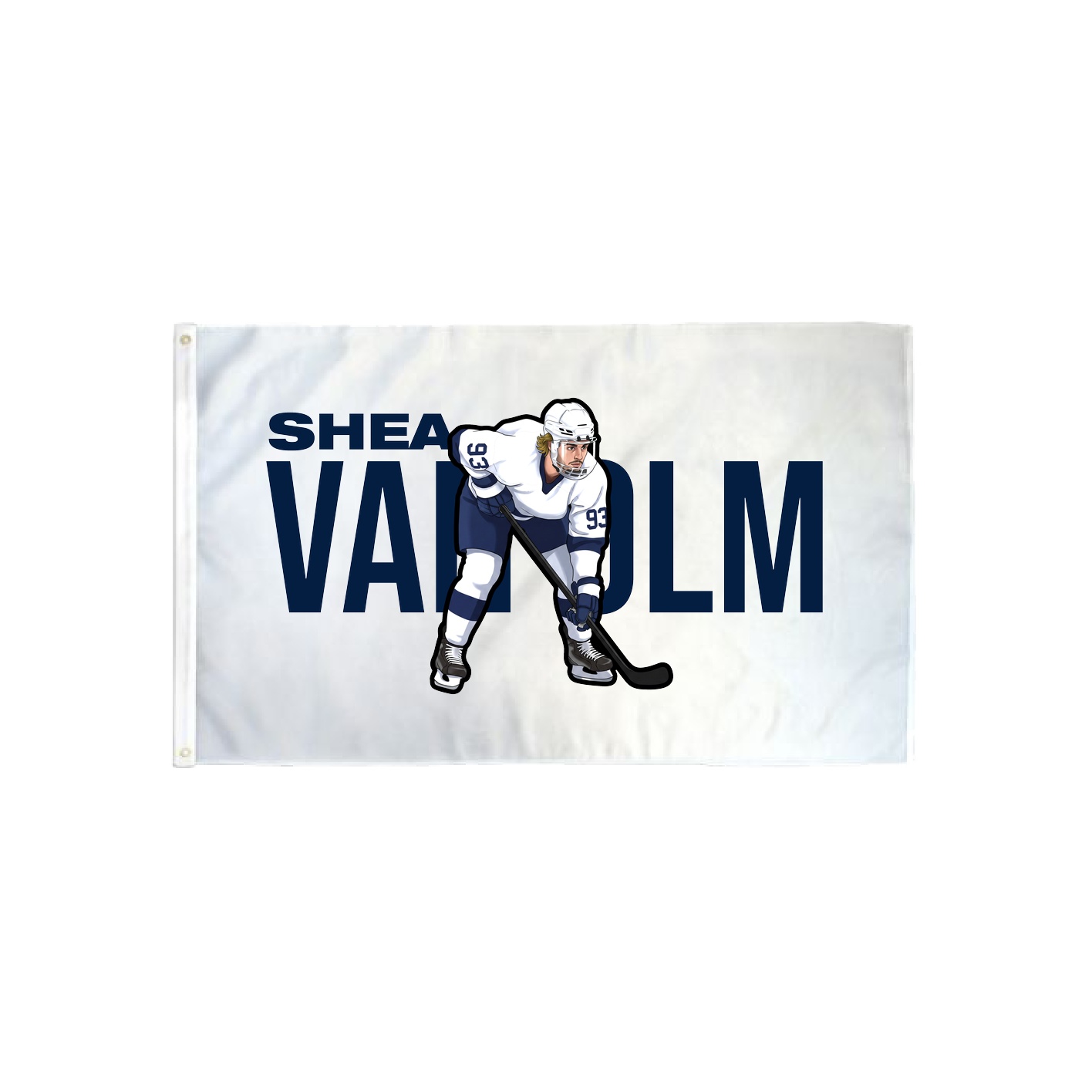 3x5 Flag — Player Name in Classic