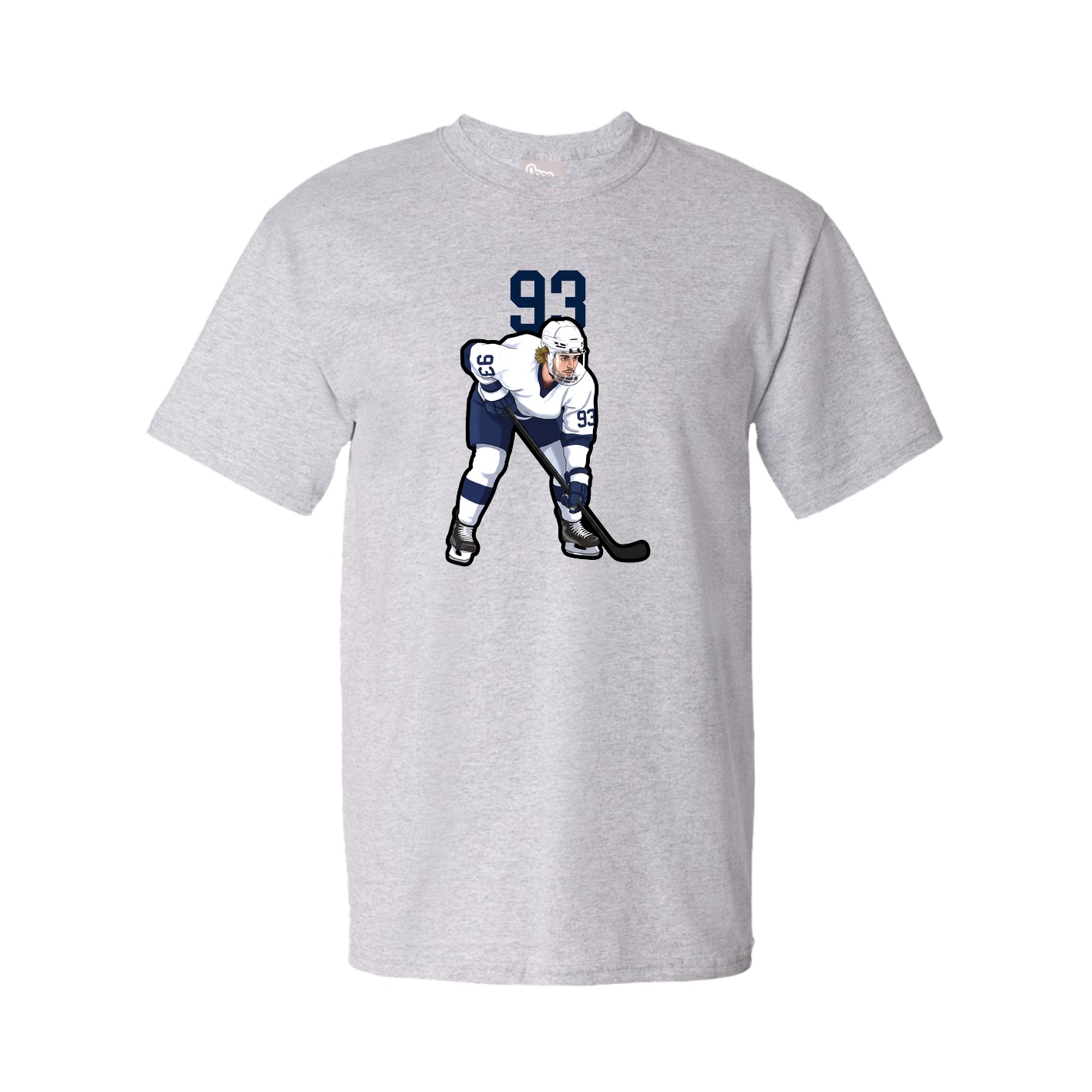 Tee — Number Top in Grey