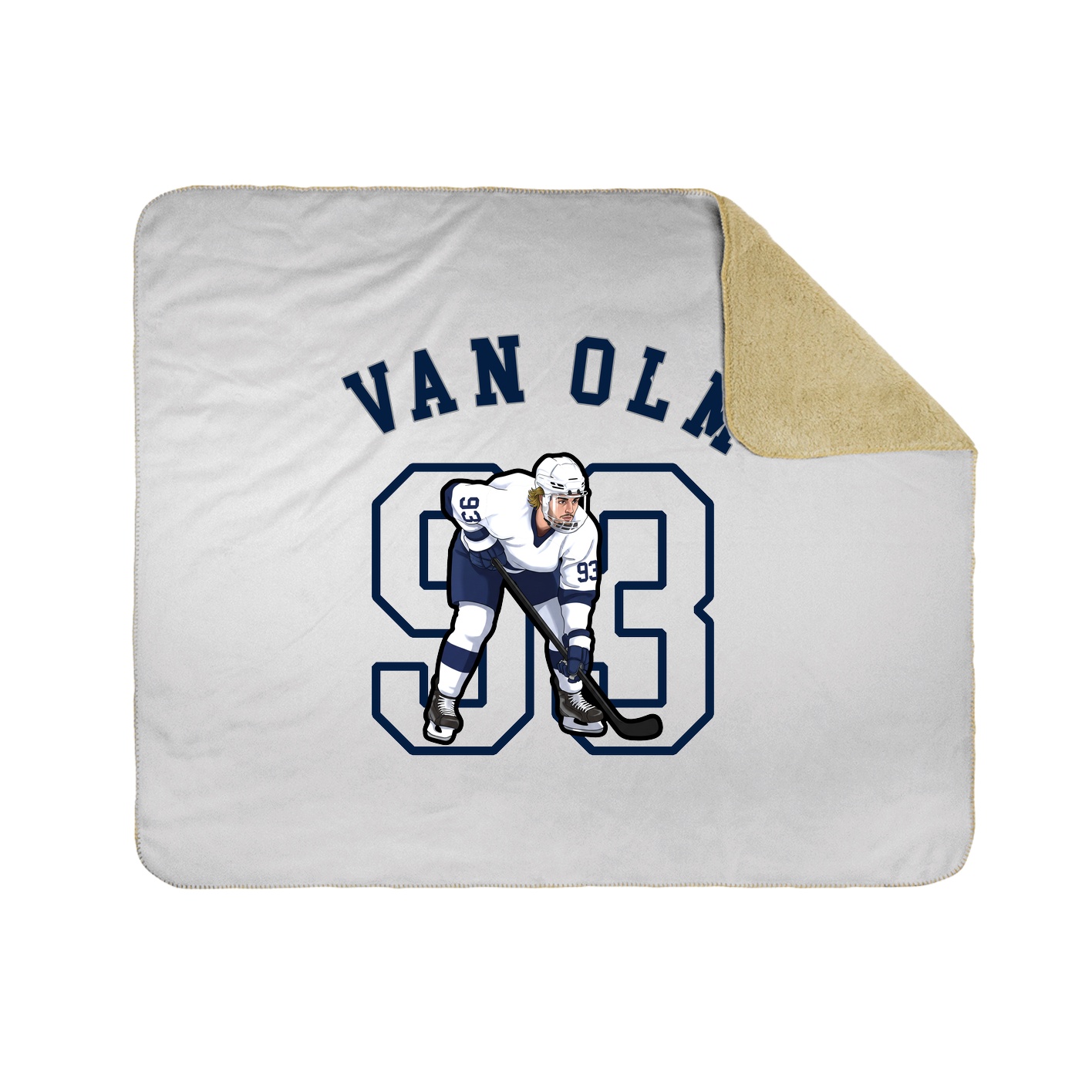 Throw Blanket — Shirsey Arch in White