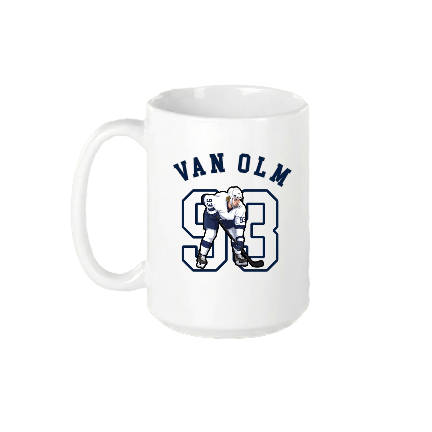 15oz Coffee Mug — Shirsey Arch in White
