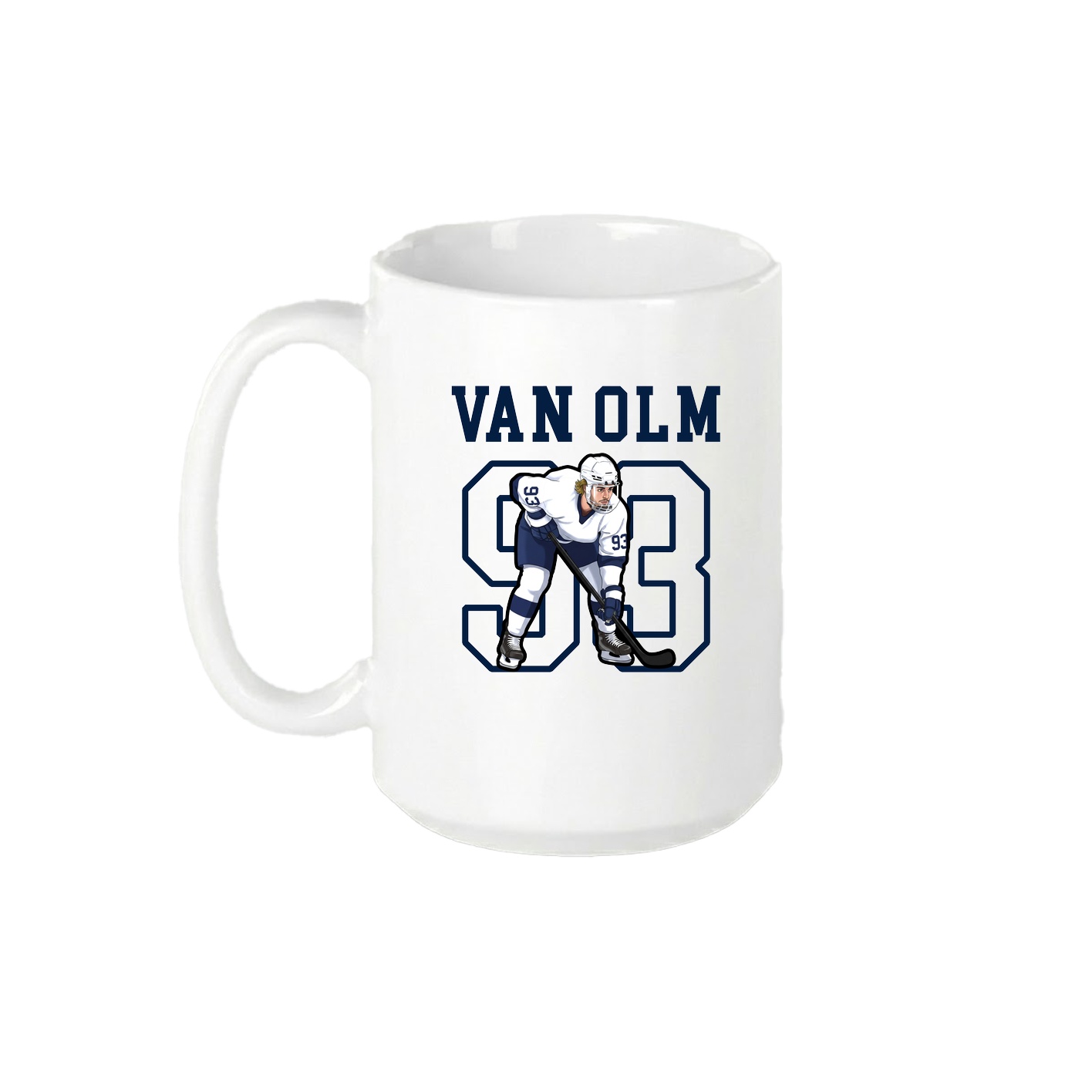 15oz Coffee Mug — Shirsey in White