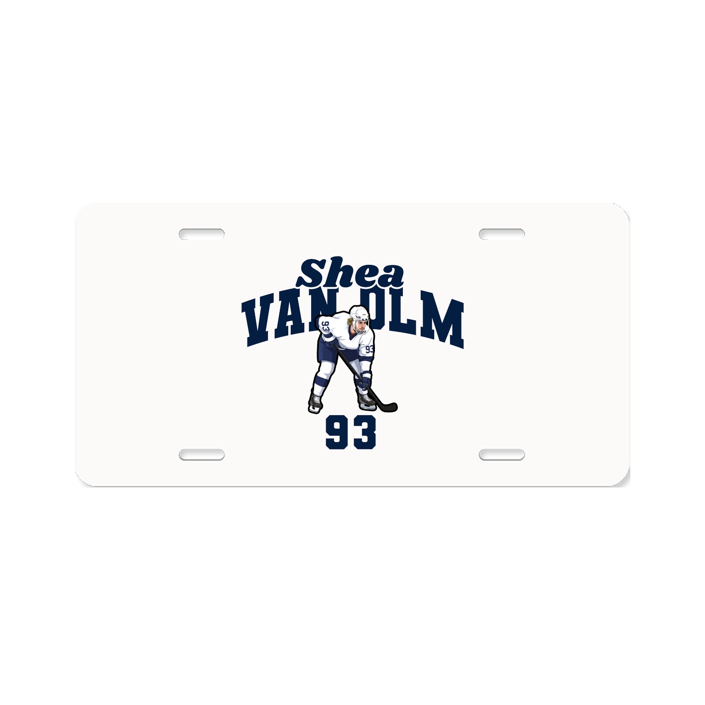 License Plate — Signature Arch in Classic