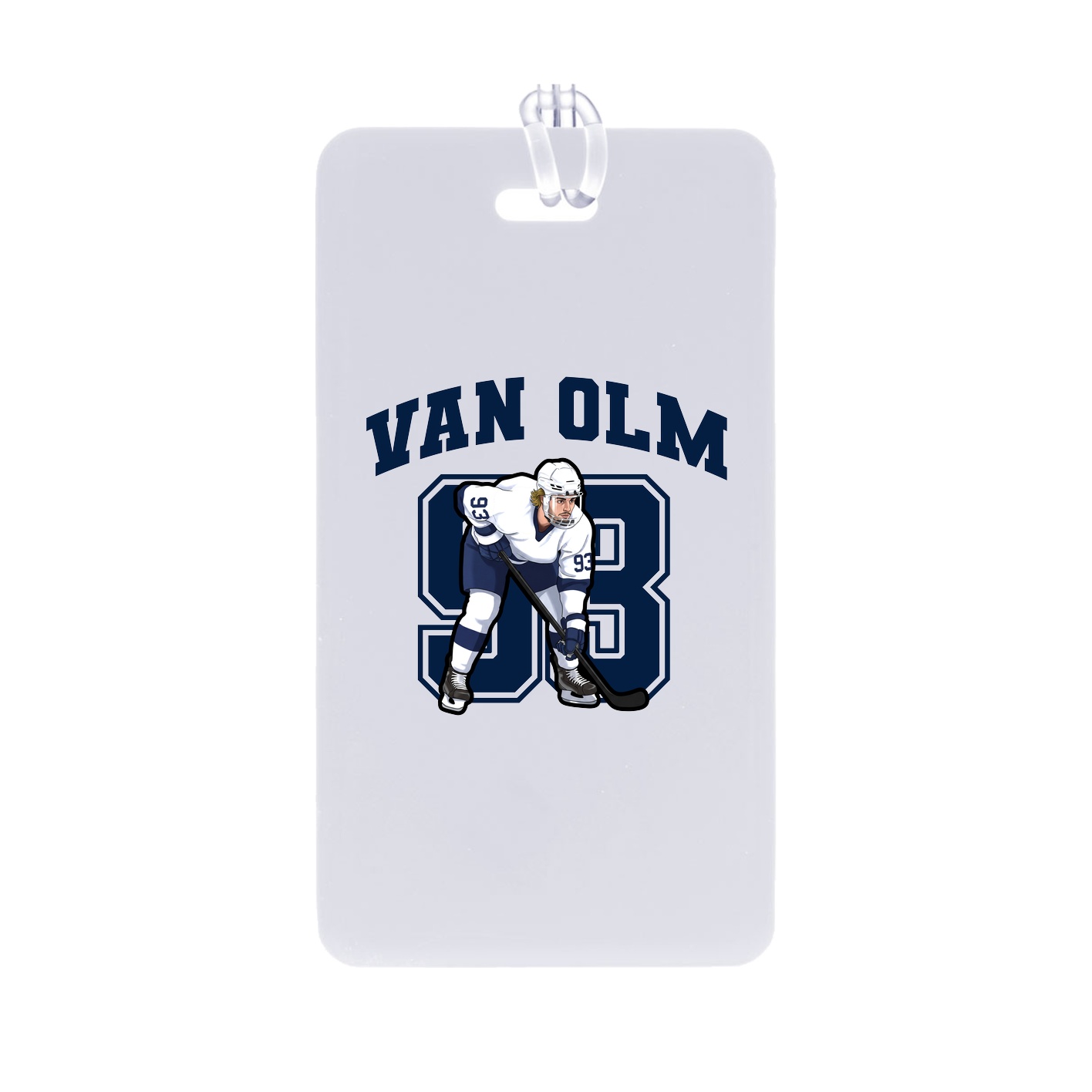 Bag Tag — Number in Classic