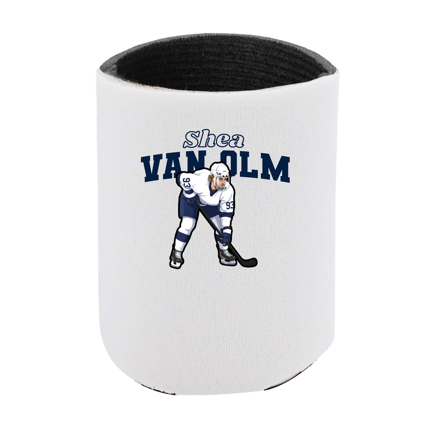 Can Holder — Name Arch in White