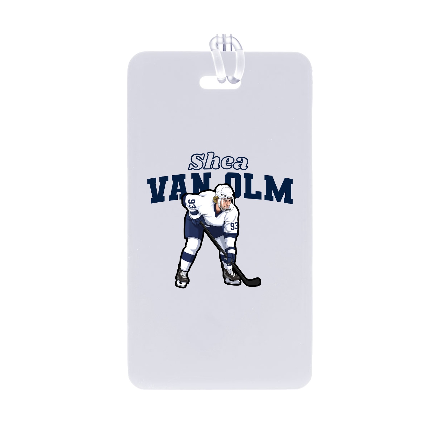 Bag Tag — Name Arch in Classic