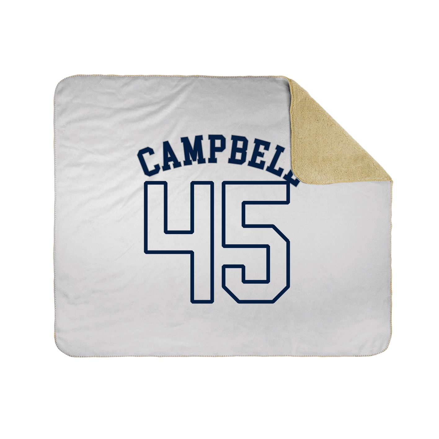 Throw Blanket — Shirsey Arch in White