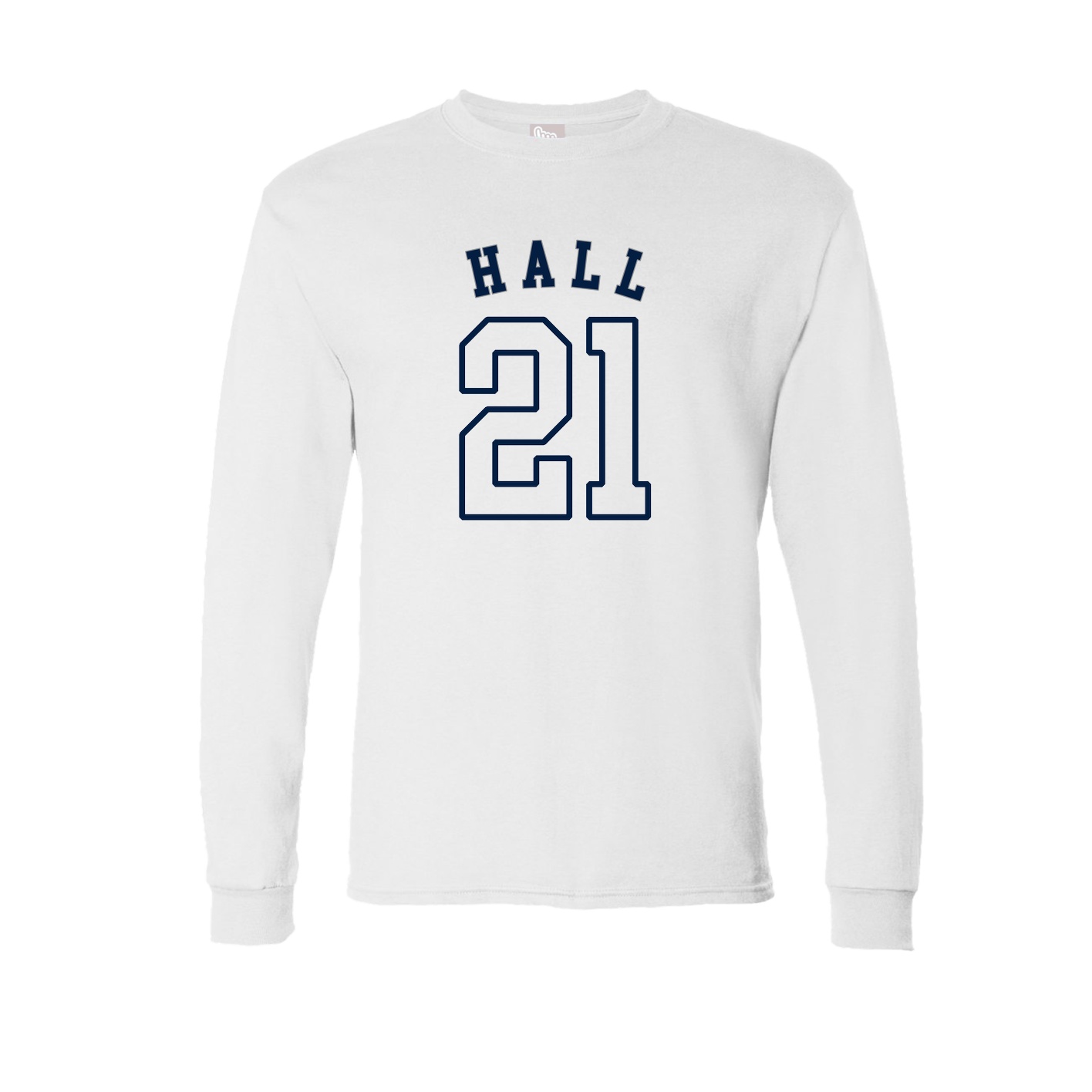 Long Sleeve Tee — Shirsey Arch in White
