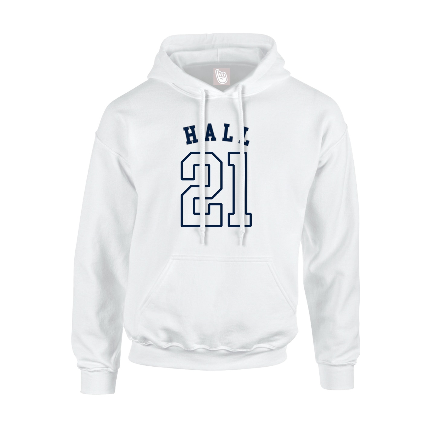Hoodie — Shirsey Arch in White