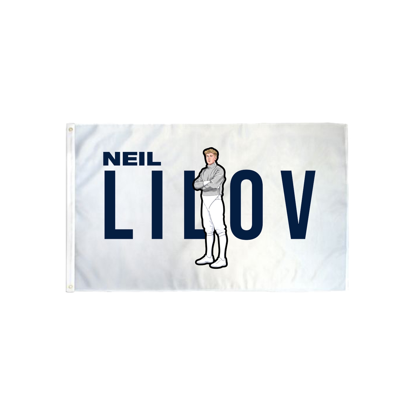 3x5 Flag — Player Name in Classic