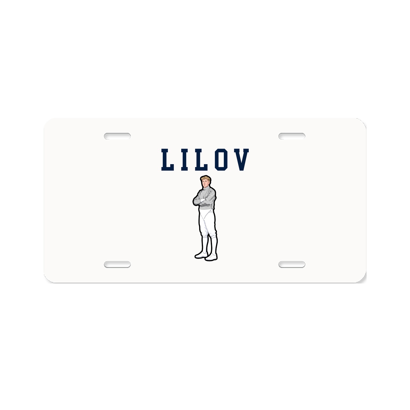 License Plate — Shirsey in Classic