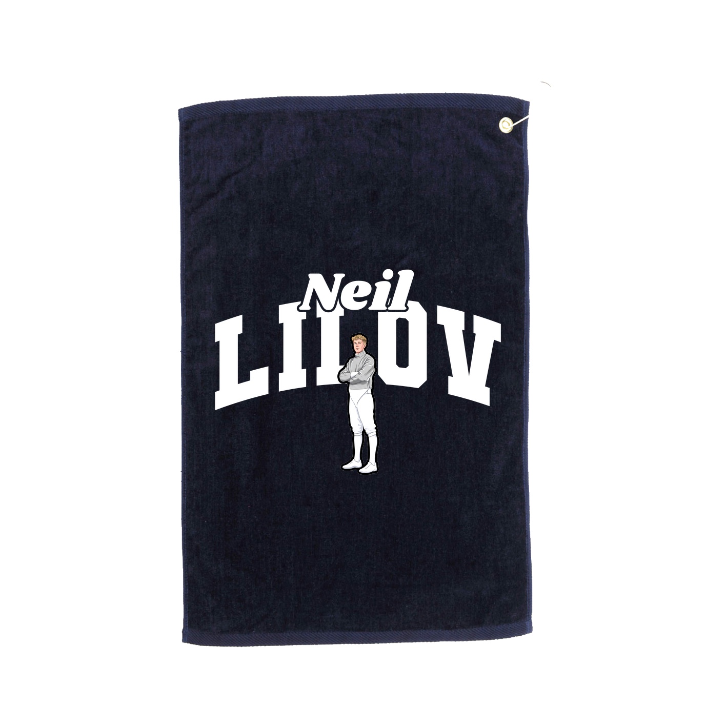 Golf Towel — Signature Arch in Navy