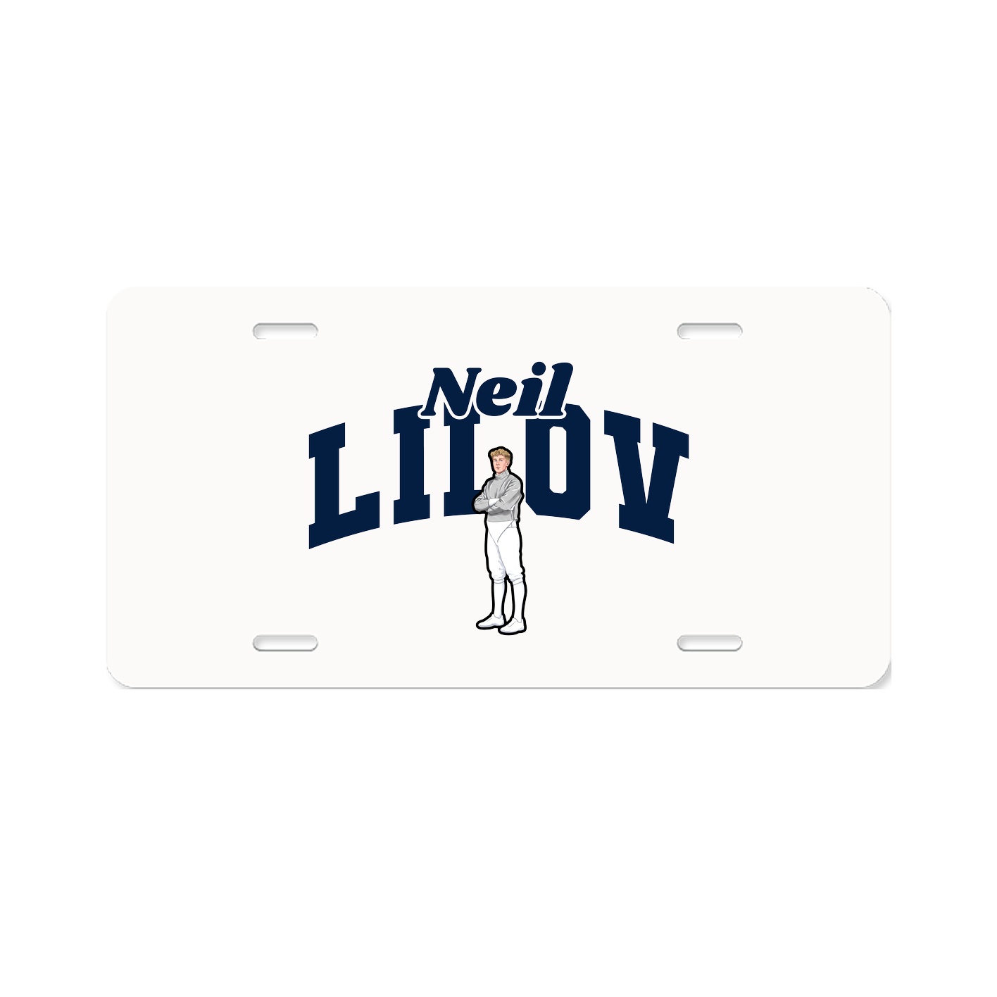 License Plate — Signature Arch in Classic