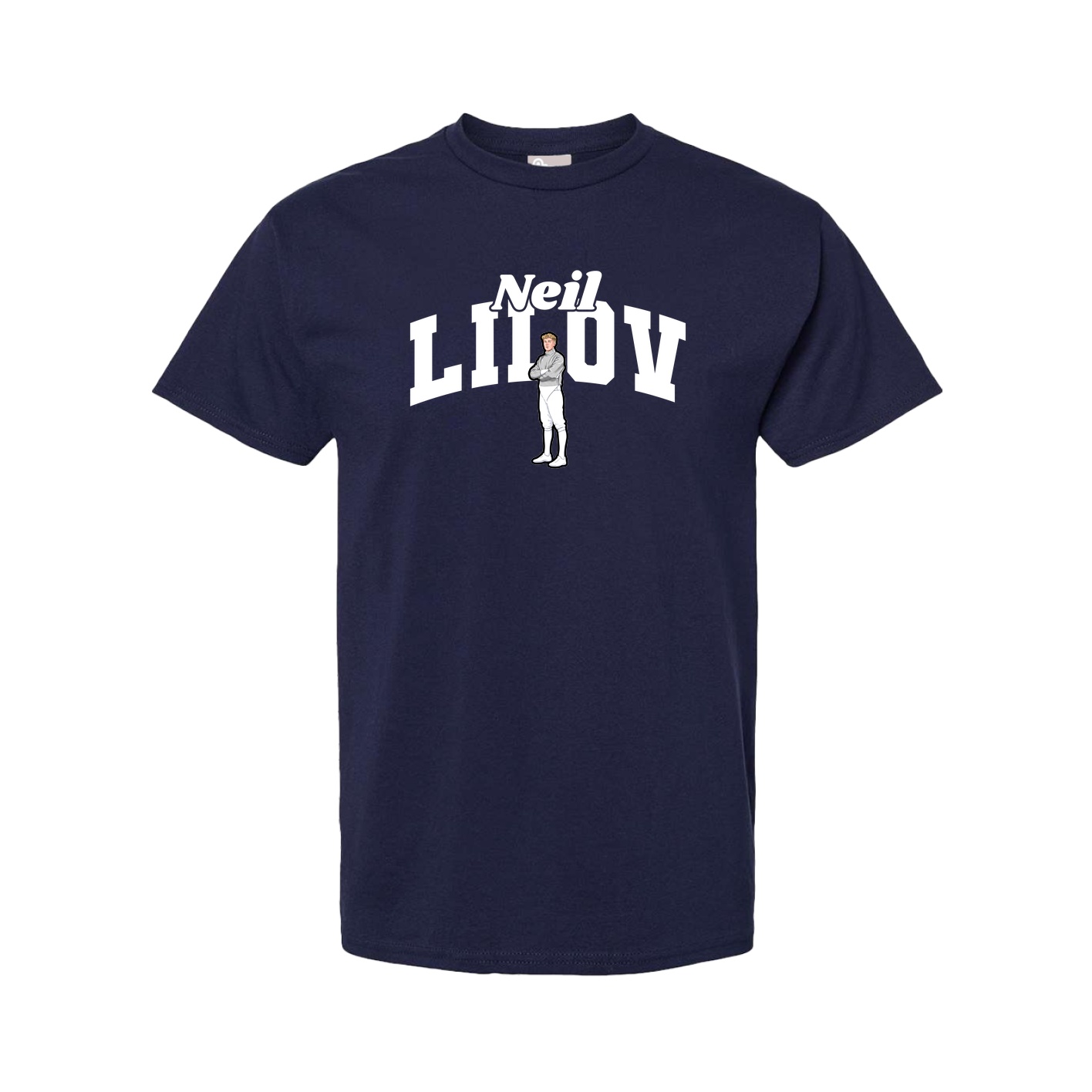 Tee — Signature Arch in Navy