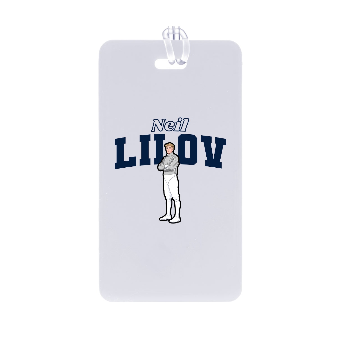 Bag Tag — Name Arch in Classic
